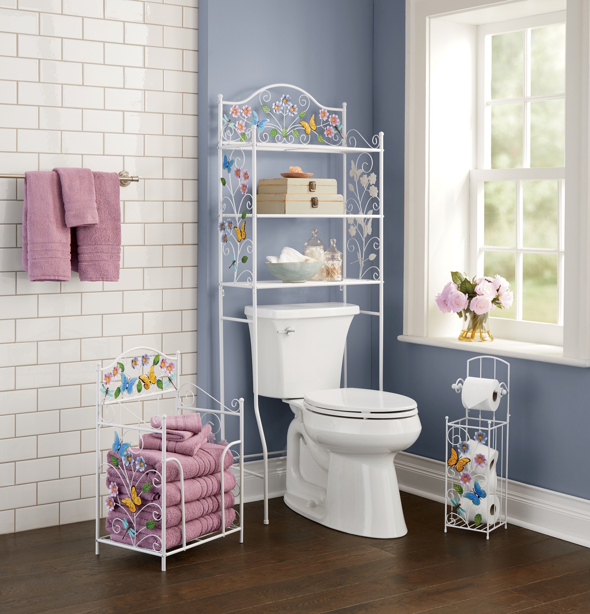 Butterfly Towel Stacker