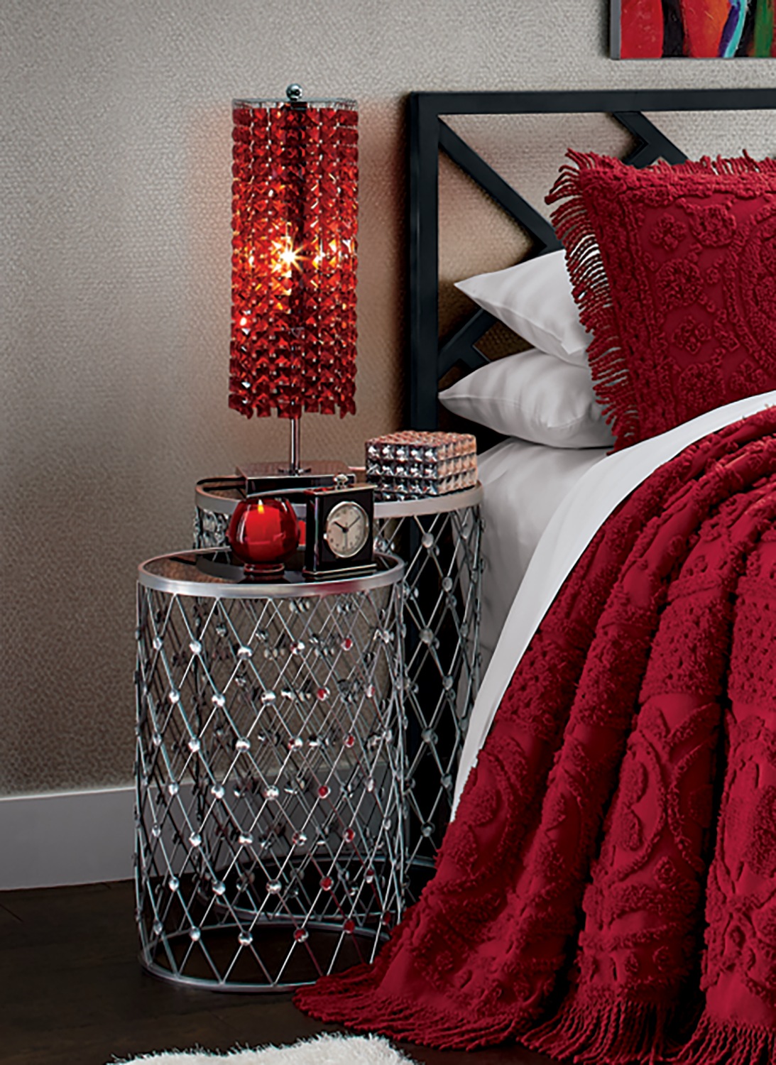 Dripping Crystal Table Lamp 1 Dripping Crystal Table Lamp