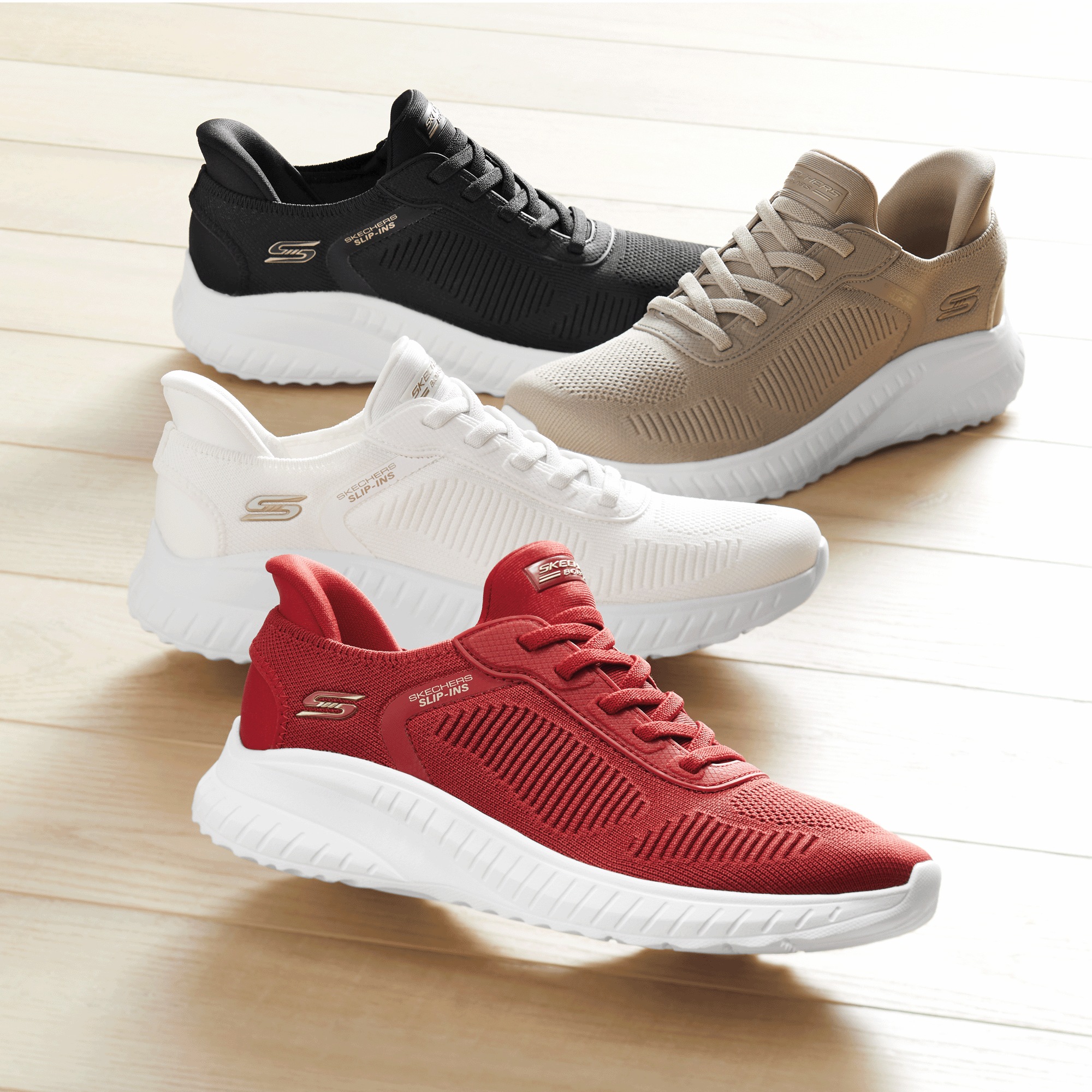 BOBS Women’s Sport Squad Chaos Slip-Ins by Skechers