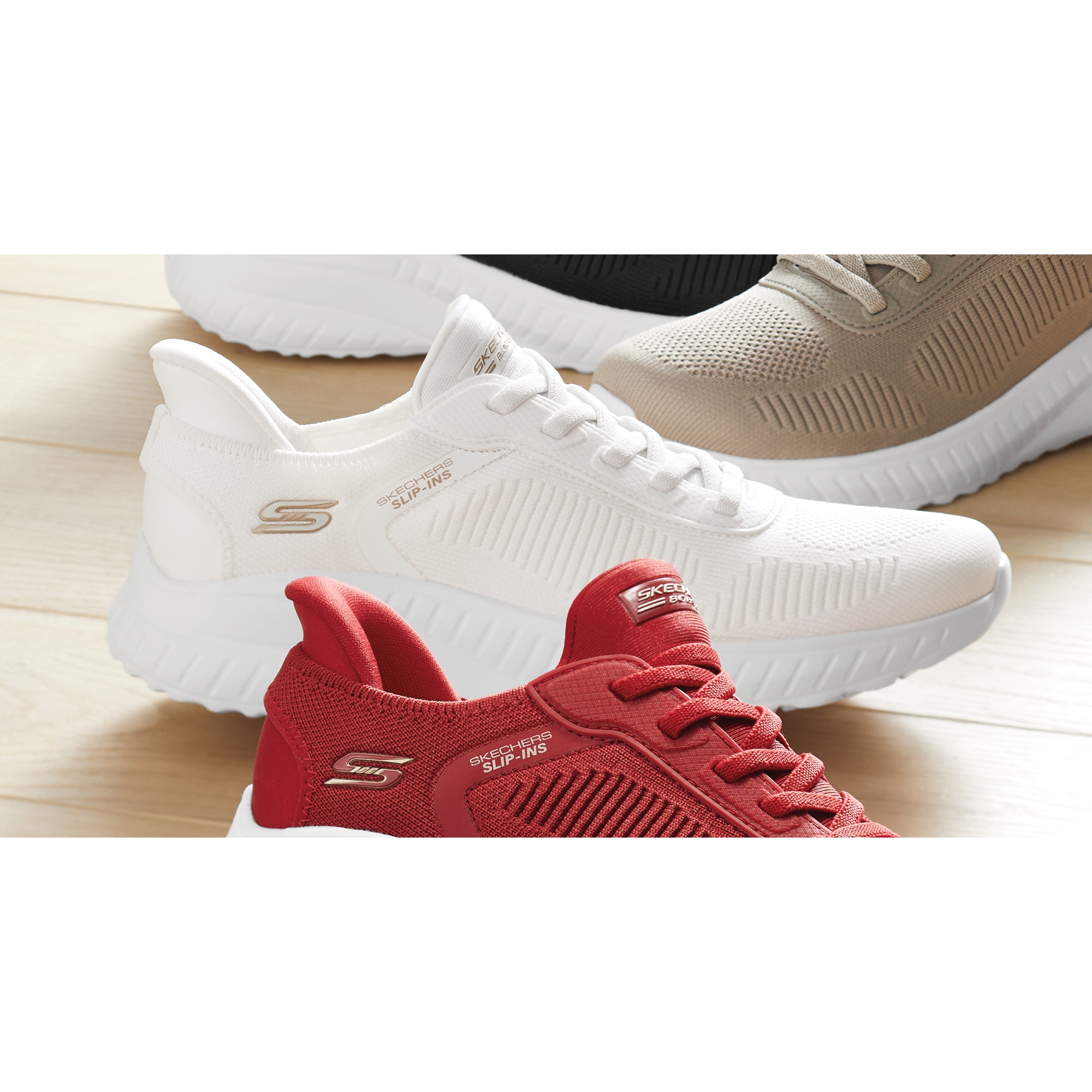 BOBS Women’s Sport Squad Chaos Slip-Ins by Skechers 5 BOBS Women’s Sport Squad Chaos Slip-Ins by Skechers