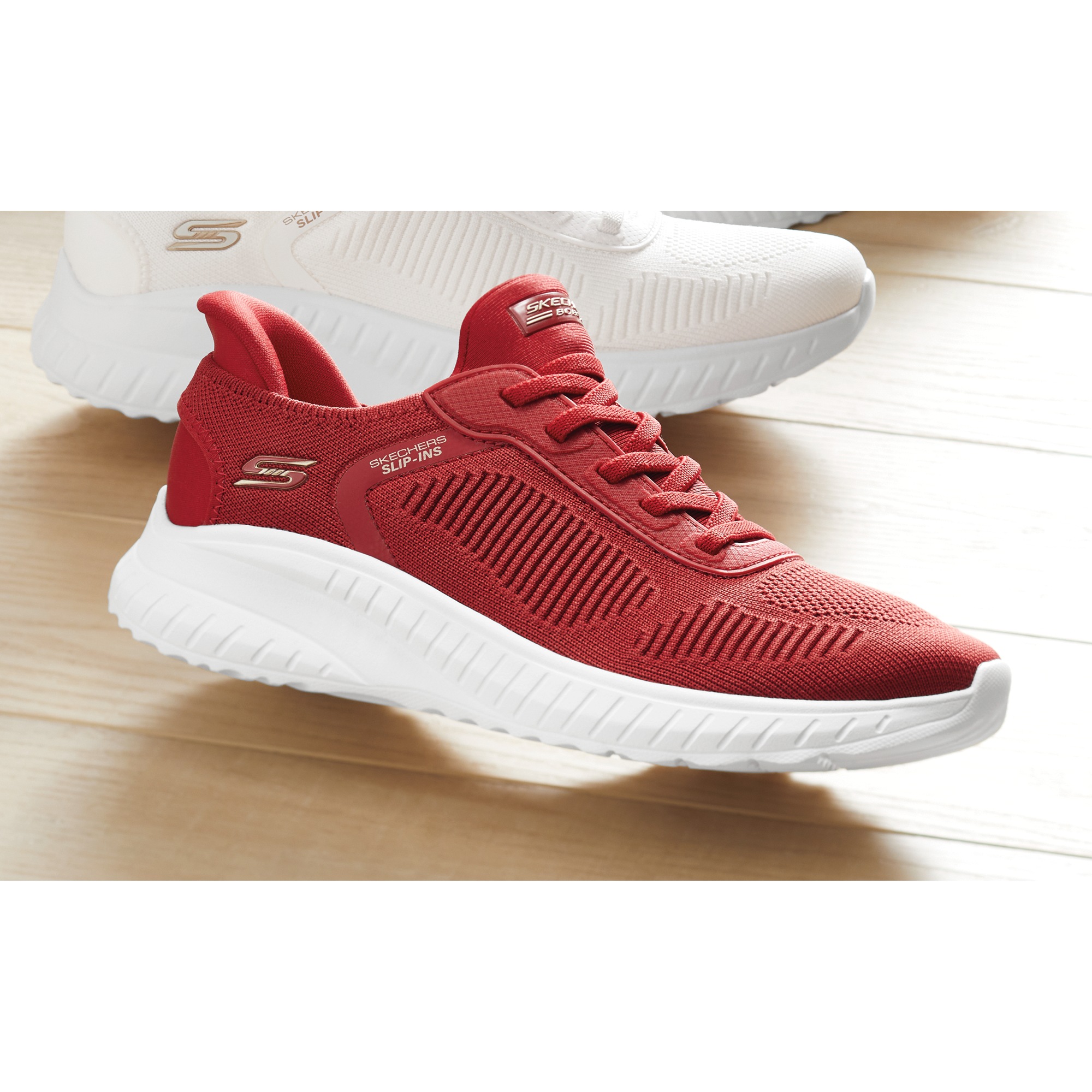 BOBS Women’s Sport Squad Chaos Slip-Ins by Skechers 6 BOBS Women’s Sport Squad Chaos Slip-Ins by Skechers