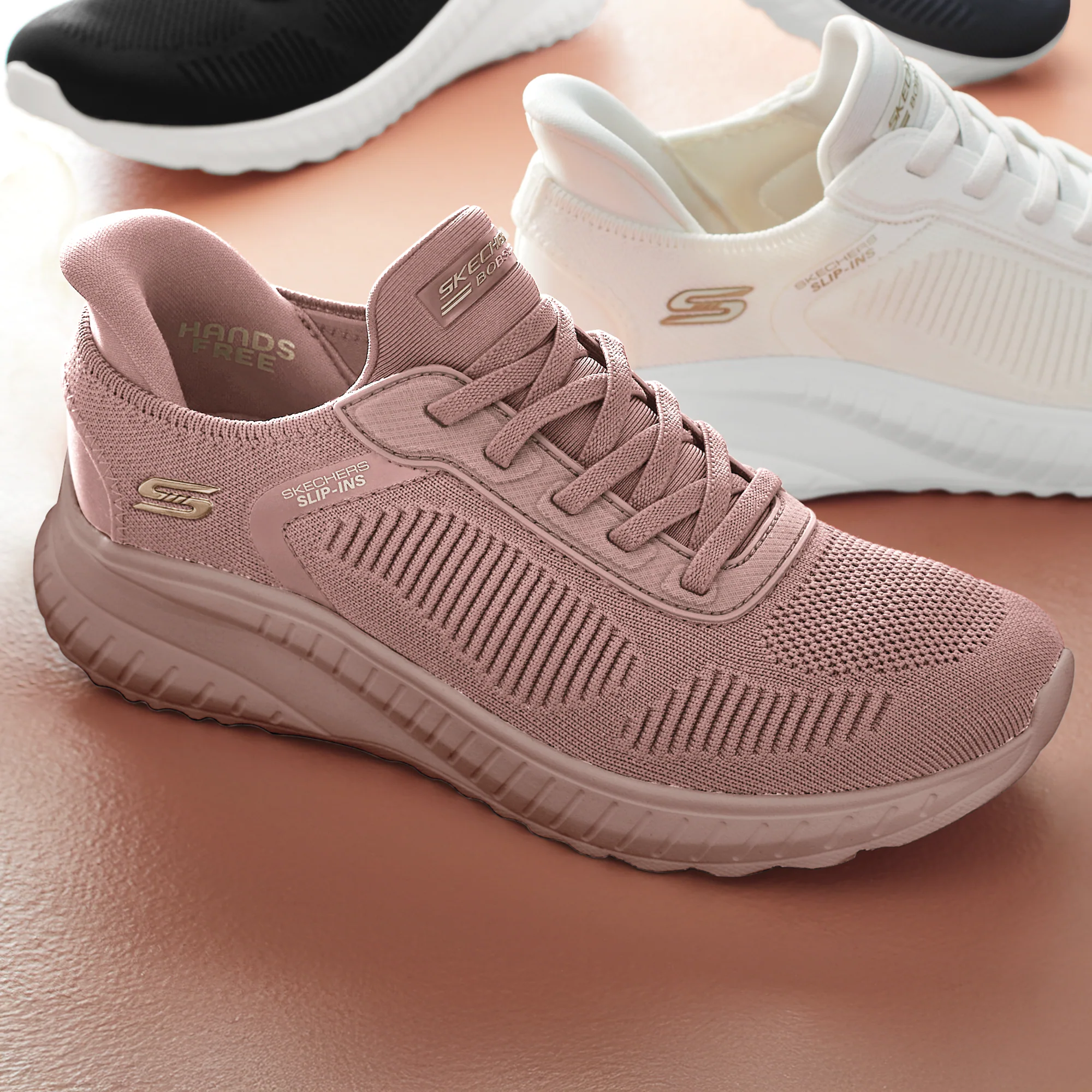 BOBS Women’s Sport Squad Chaos Slip-Ins by Skechers 8 BOBS Women’s Sport Squad Chaos Slip-Ins by Skechers