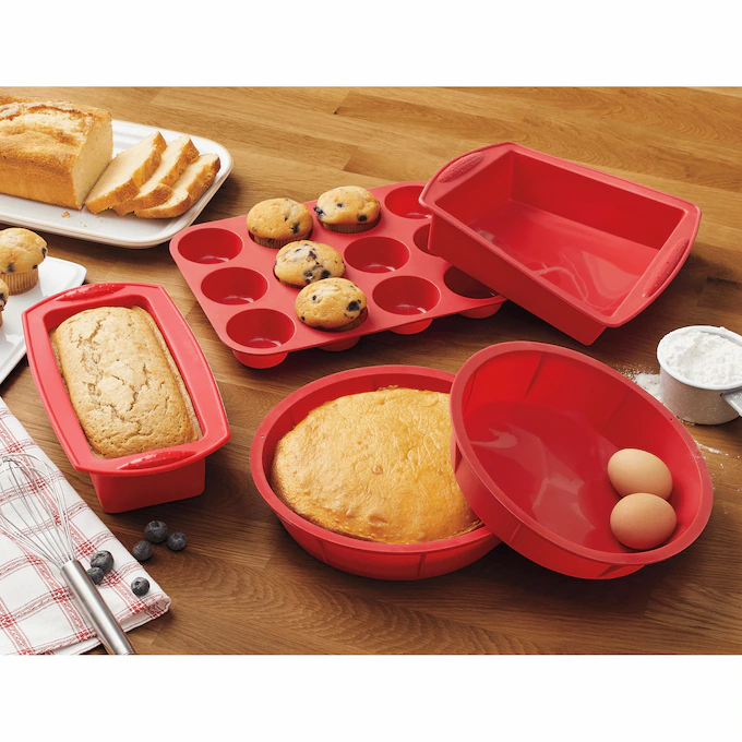 5-Piece Silicone Bakeware Set