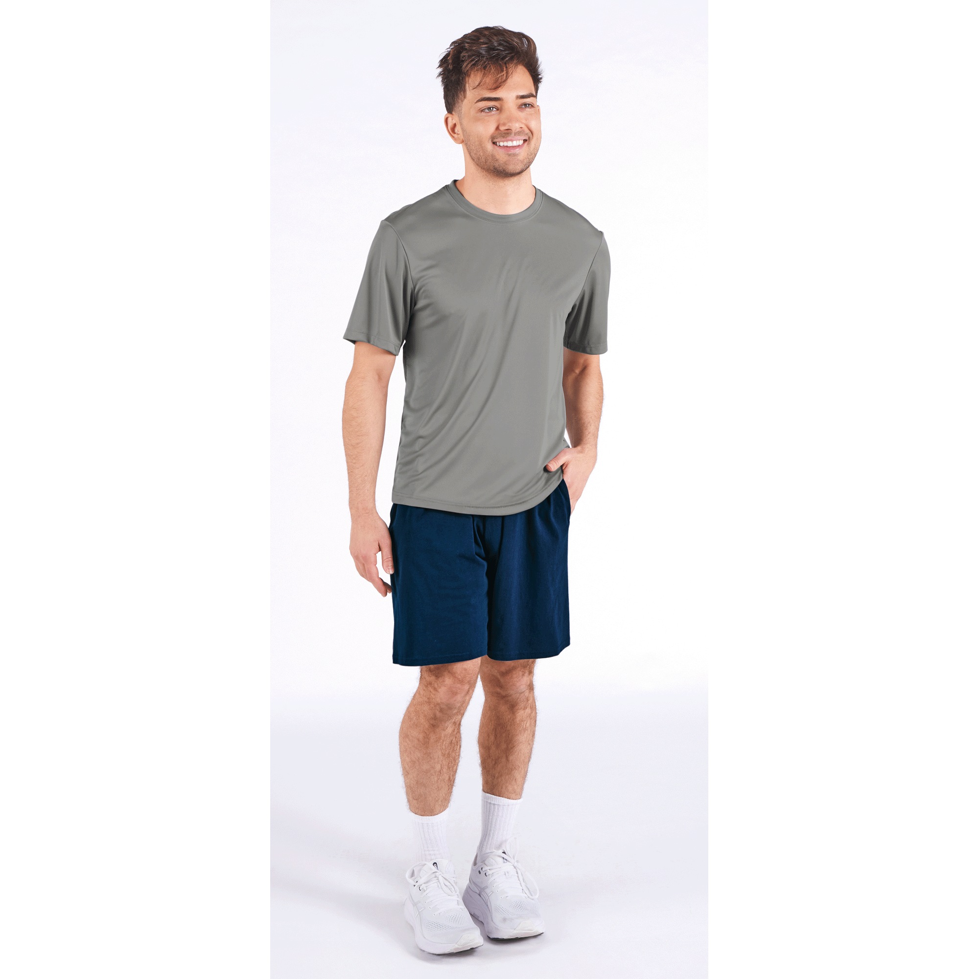 Hanes Short-Sleeve Cool DRI Moisture-Wicking Sports Tee with Odor Protection