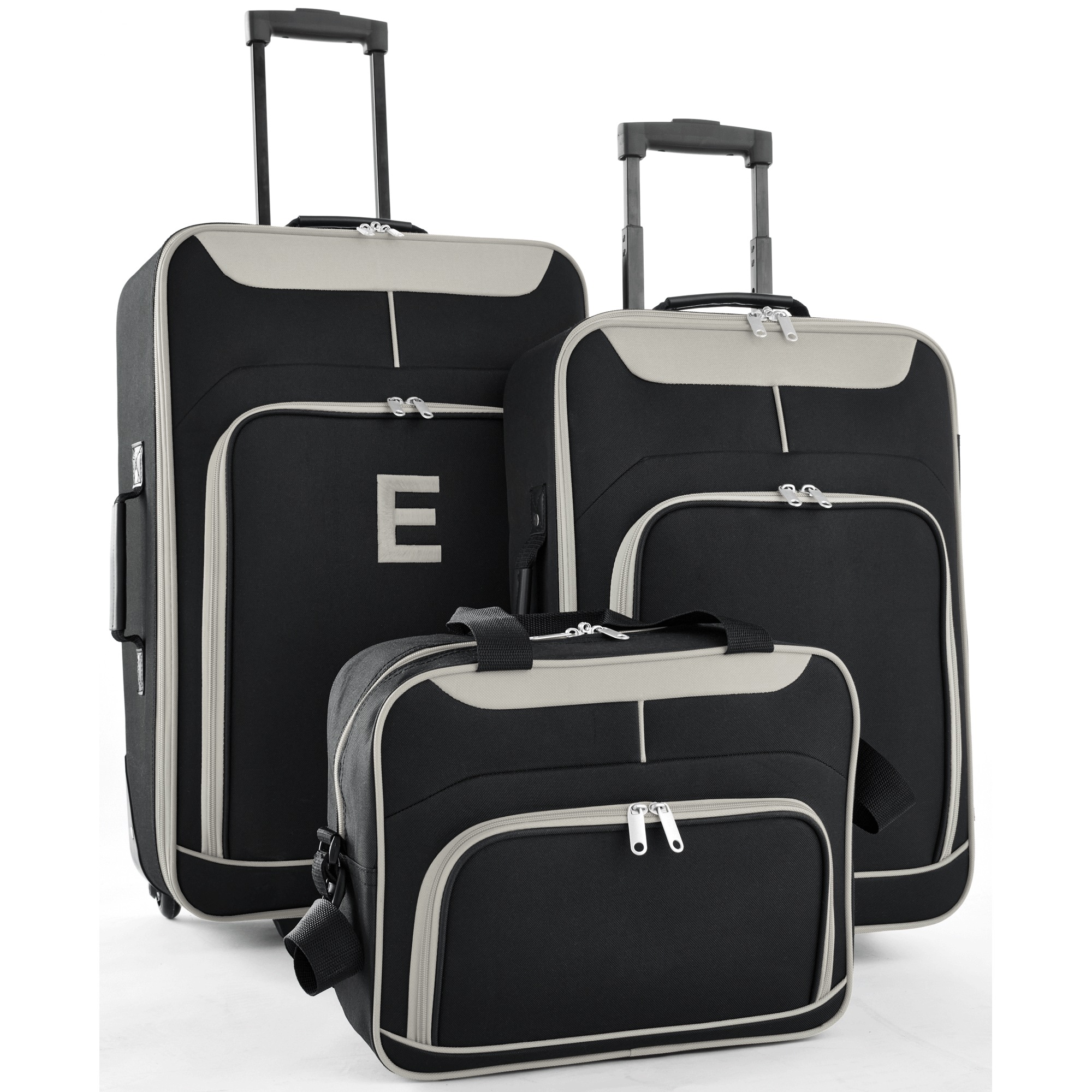 3-Piece Soft-Sided Luggage Set