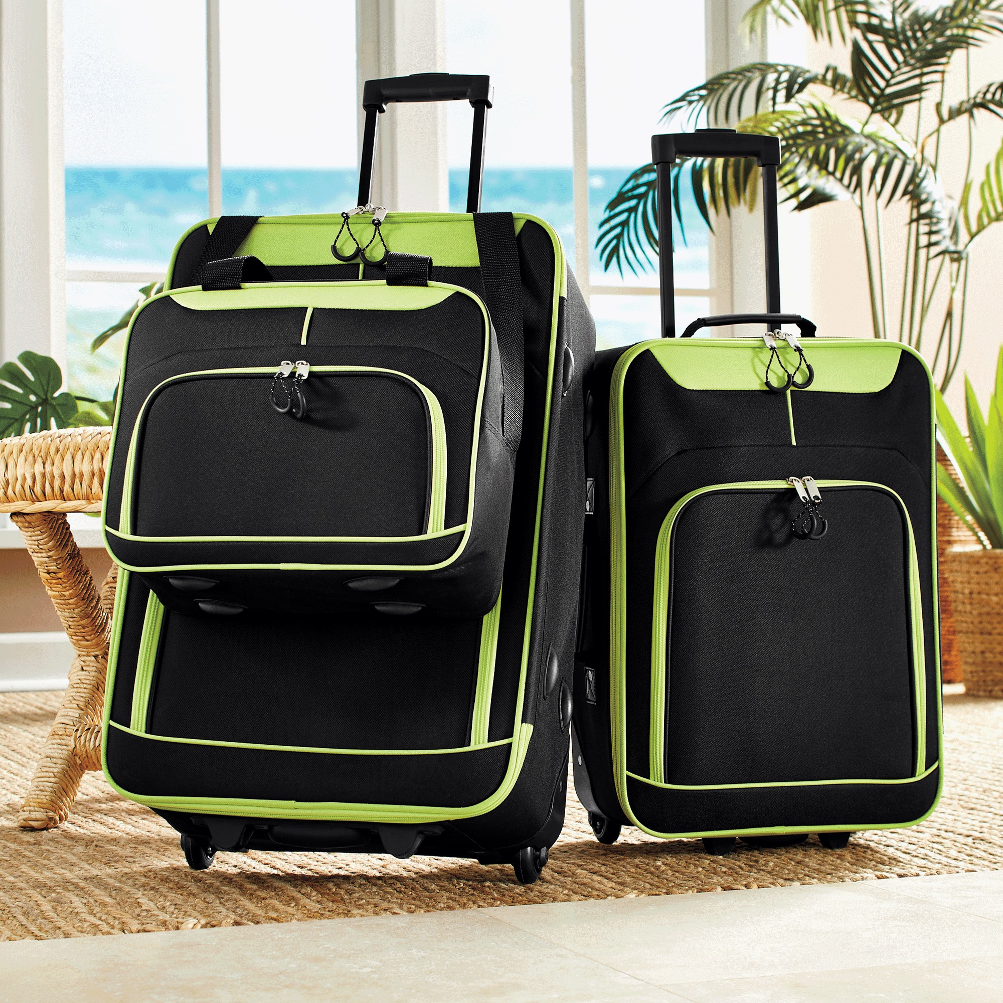 3-Piece Soft-Sided Luggage Set