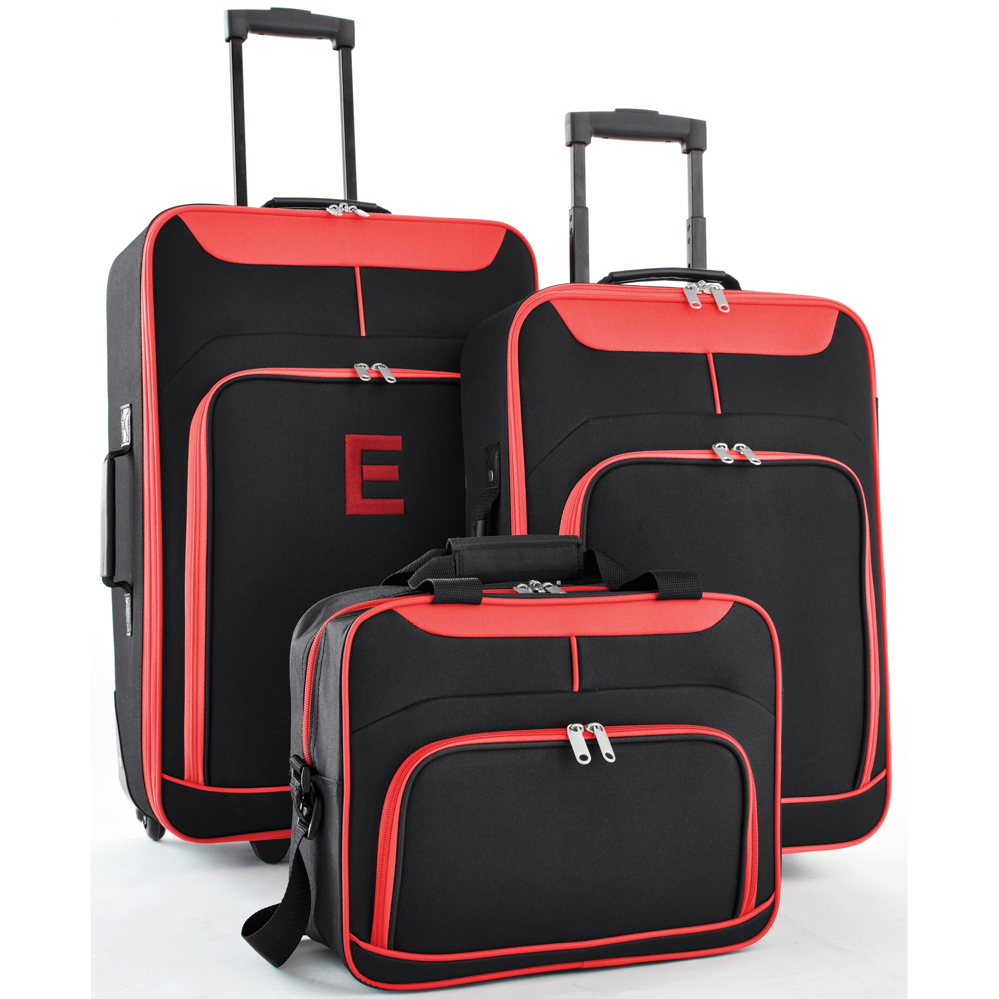 3-Piece Soft-Sided Luggage Set 3 3-Piece Soft-Sided Luggage Set