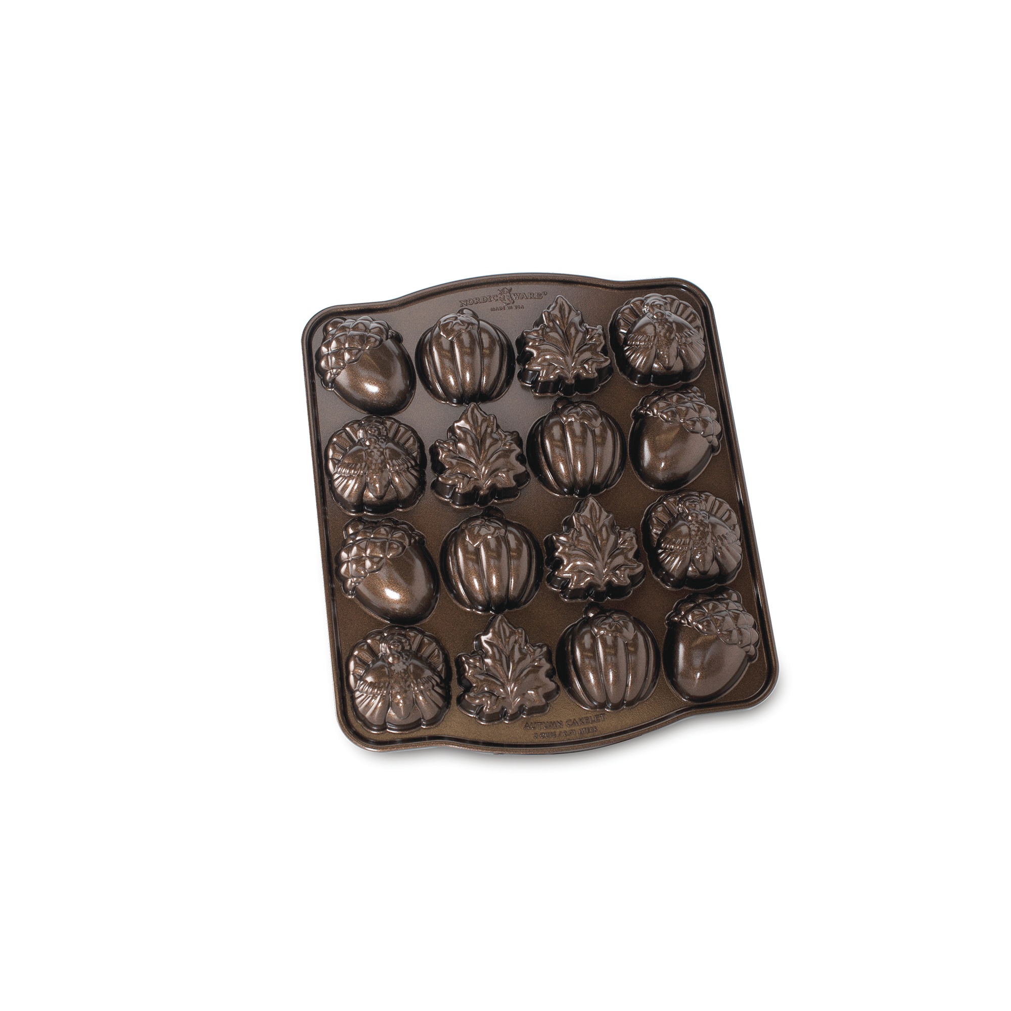 Nordic Ware Autumn Cakelet Pan 2 Nordic Ware Autumn Cakelet Pan
