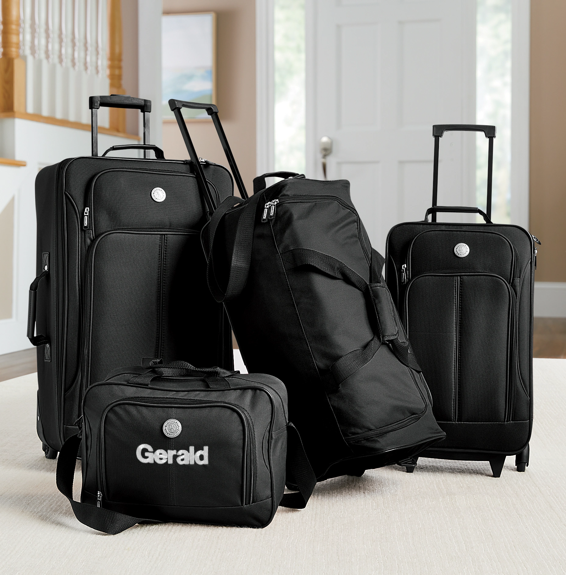 Travelers Club 4-Piece Travel Luggage Set