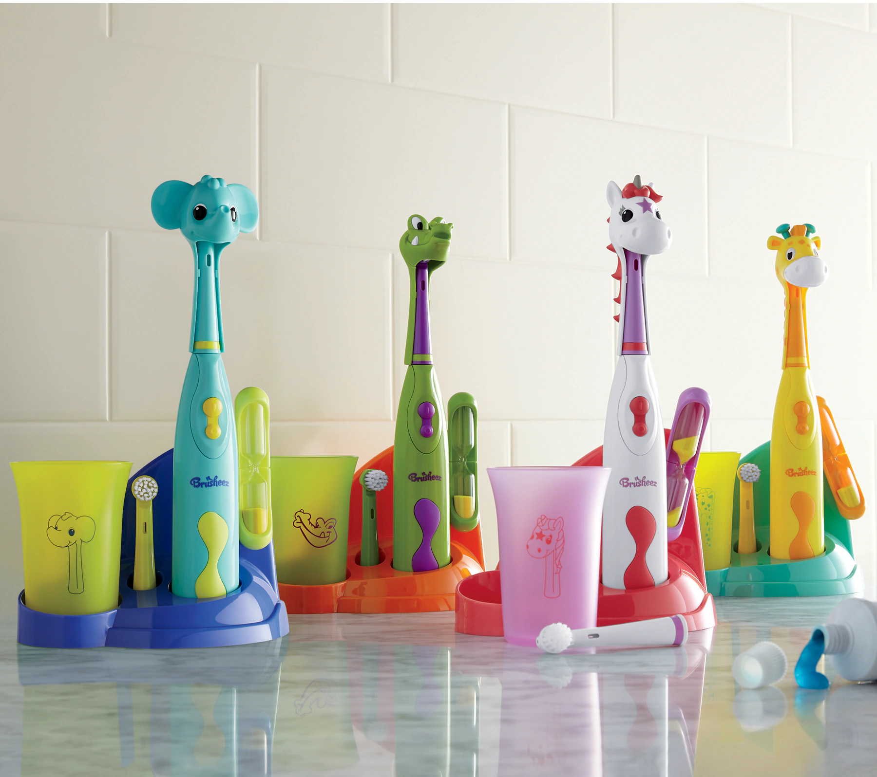 Brusheez Kids' Electric Toothbrush Set