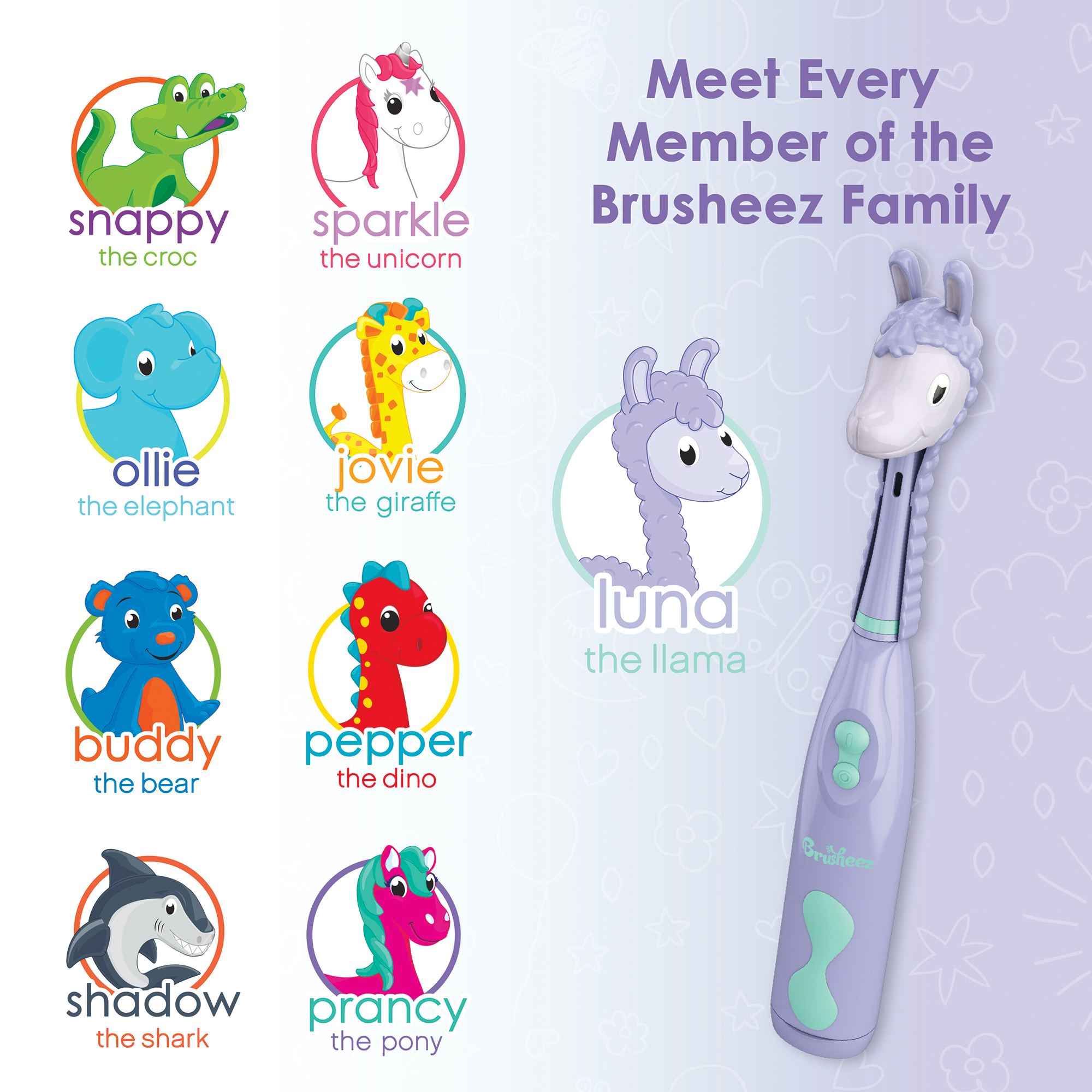 Brusheez Kids' Electric Toothbrush Set