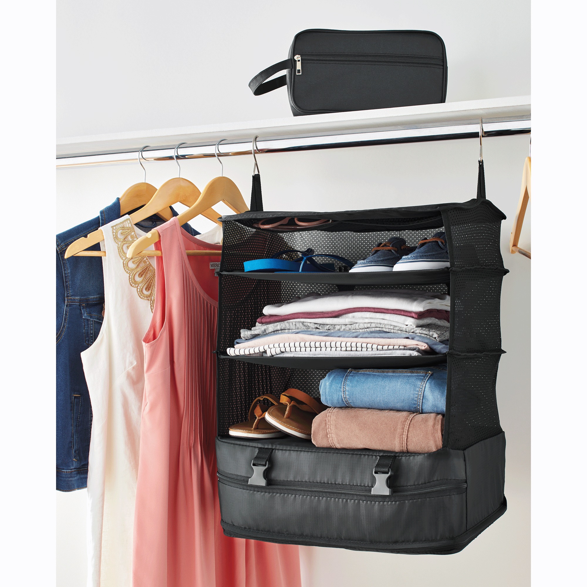 Luggage with Hanging Organizer 3 Luggage with Hanging Organizer