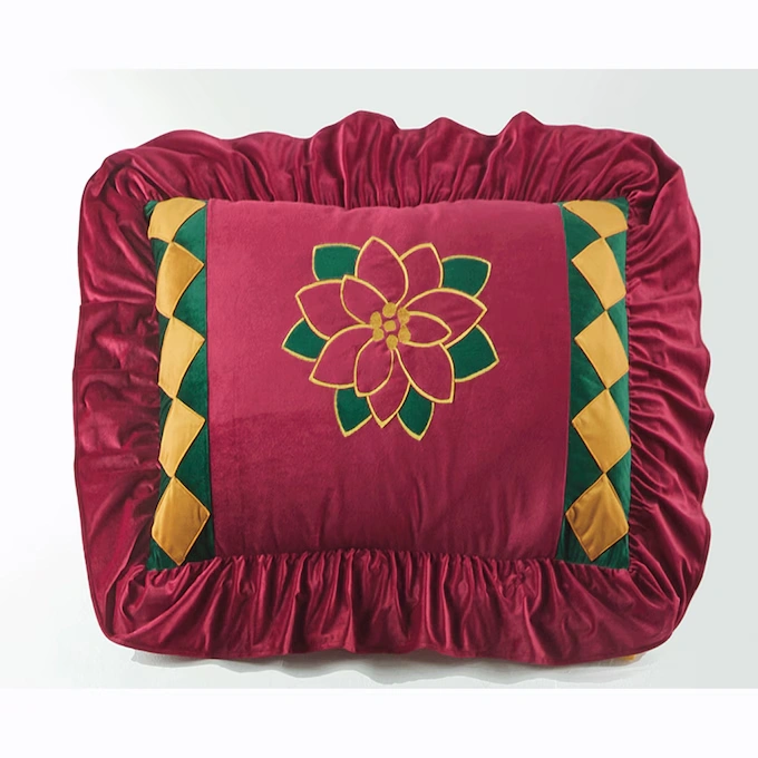 Velvet Patch Sham