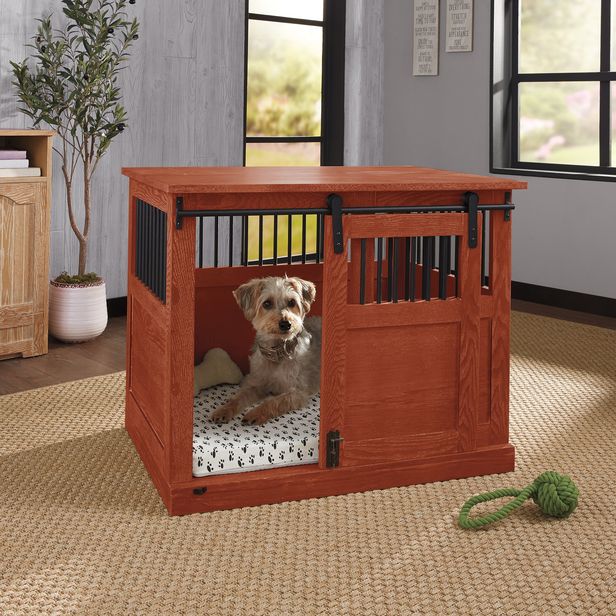 Barn Door Pet Crates