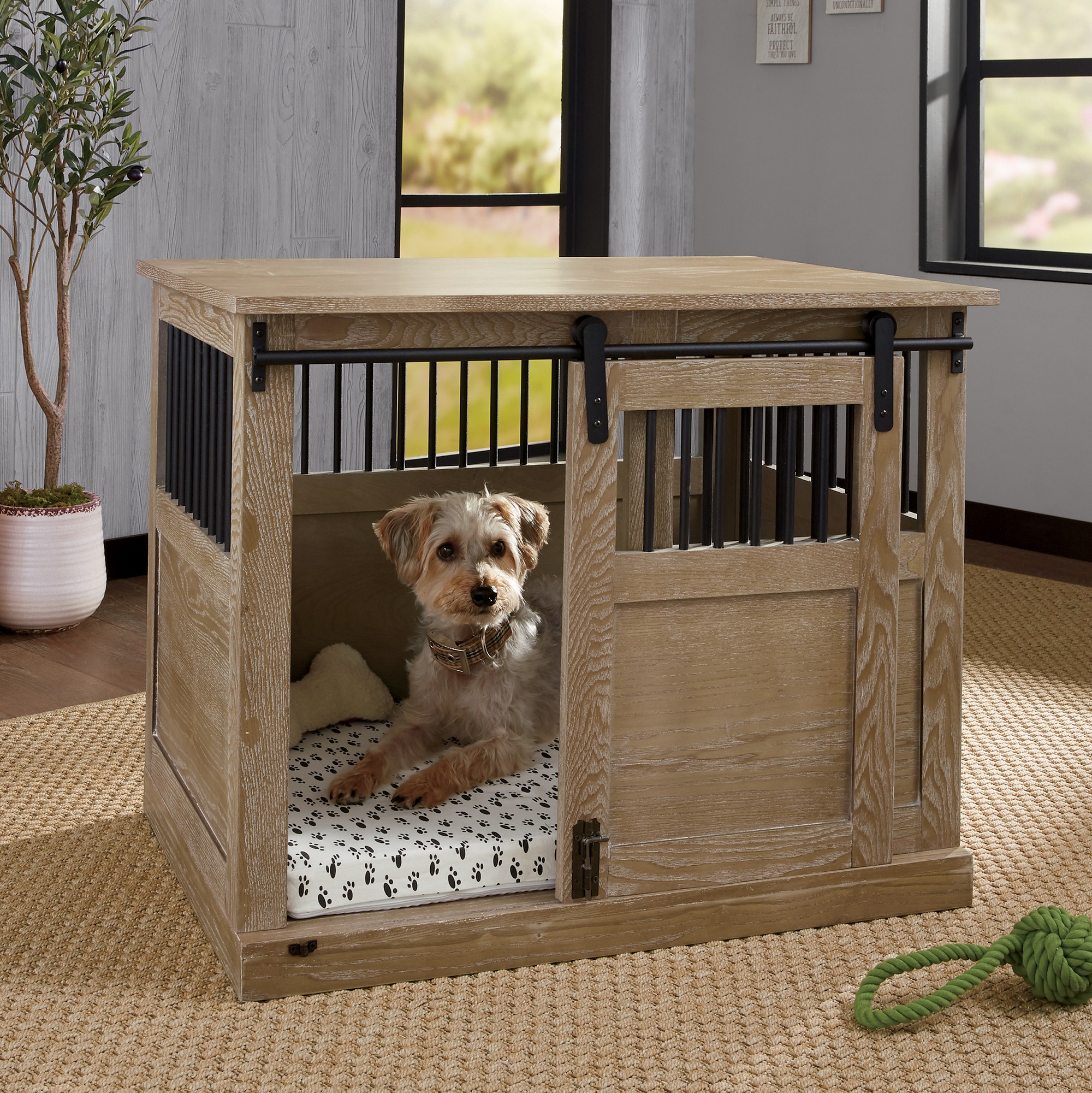 Barn Door Pet Crates