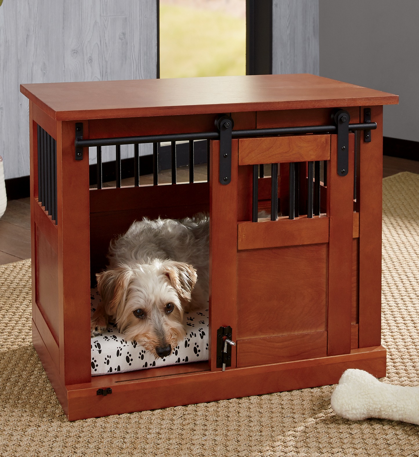 Barn Door Pet Crates 3 Barn Door Pet Crates