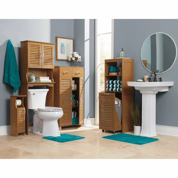 Bamboo-Finish Space Saver