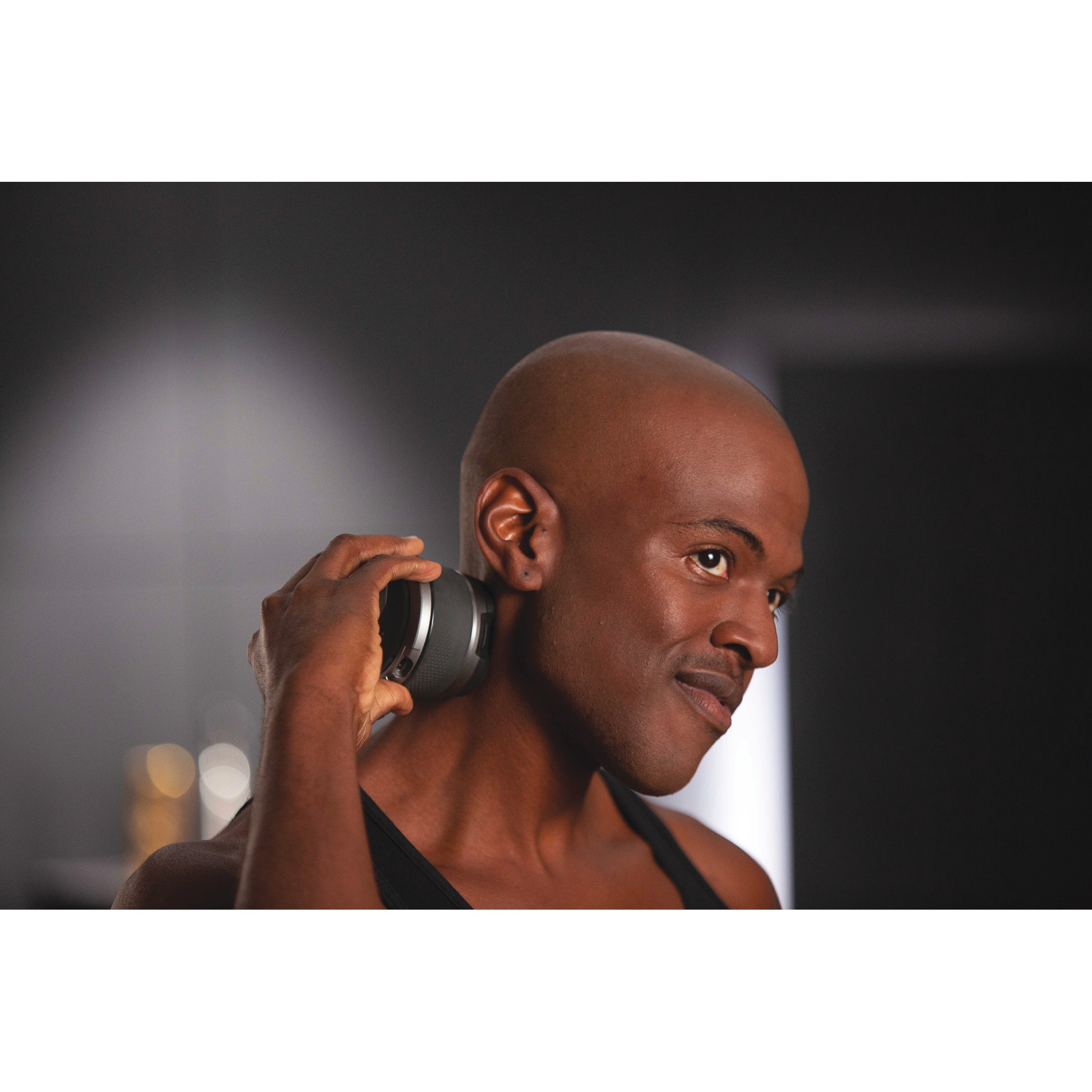 Microtouch Titanium Rechargeable Head Shaver
