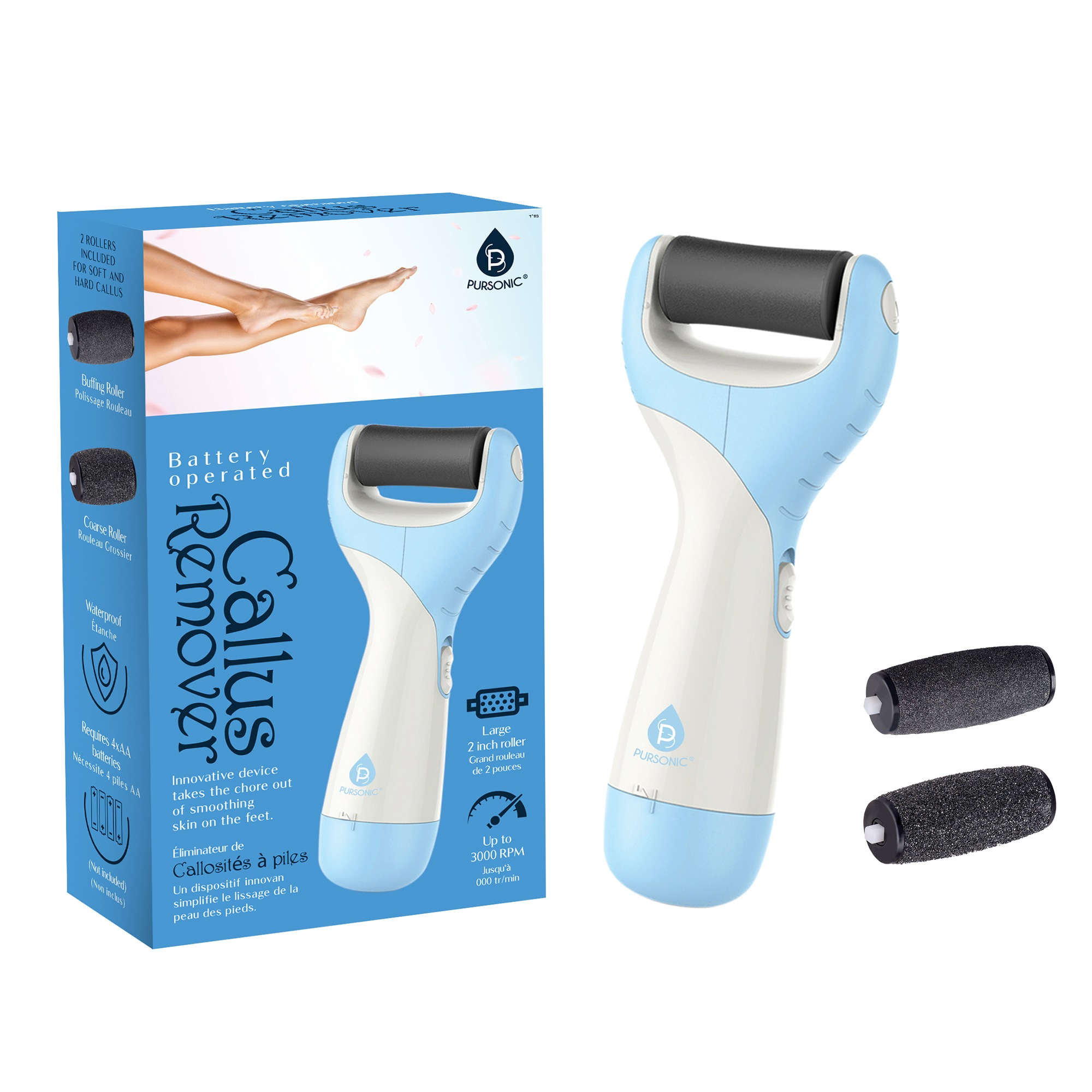 Pursonic Callus Remover 2 Pursonic Callus Remover
