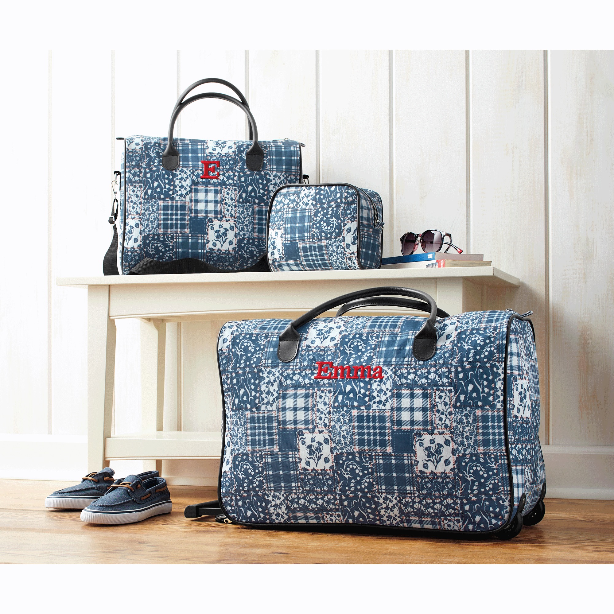 3-Piece Personalized Weekender Luggage Set