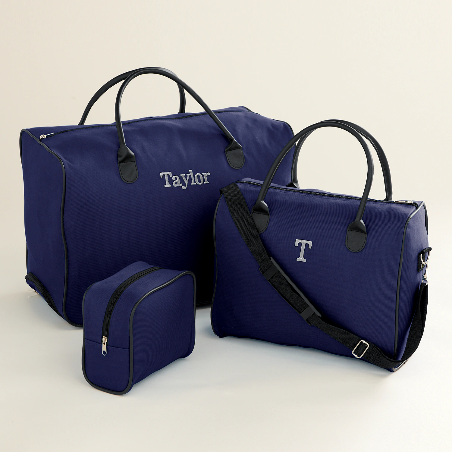 3-Piece Personalized Weekender Luggage Set
