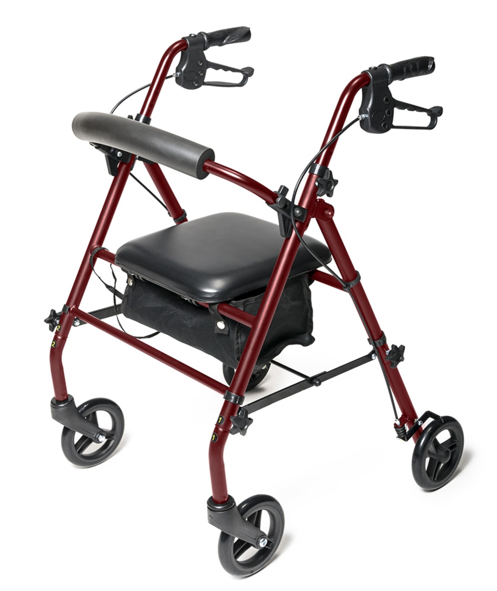 Lumex Walkabout Steel Knock-Down Rollator