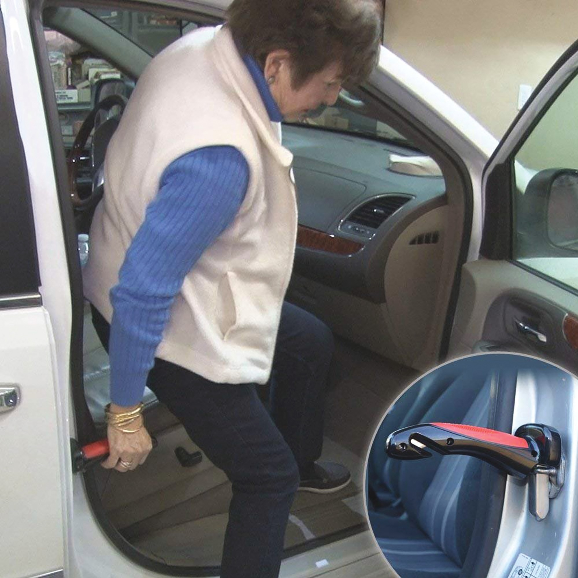 4-In-1 Lighted Car Cane