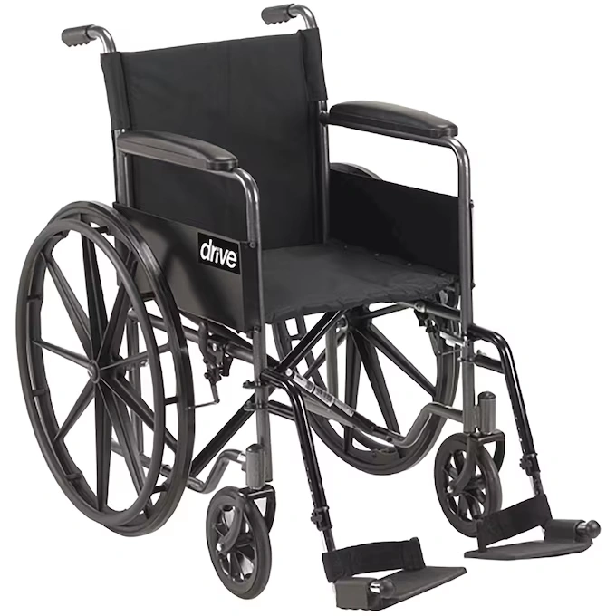 Drive Silver Sport Foldable Wheelchair