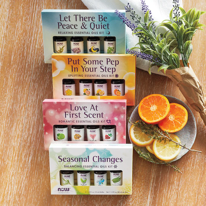 NOW Essential Oil Aromatherapy Blend Sets