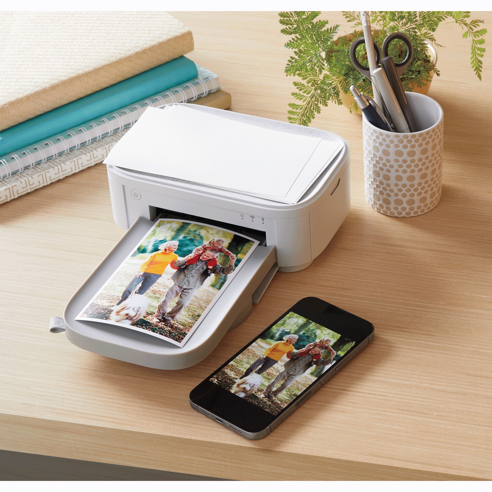 HP 4X6 Sprocket Plus Photo Printer and Photo Paper & Cartridge Refills