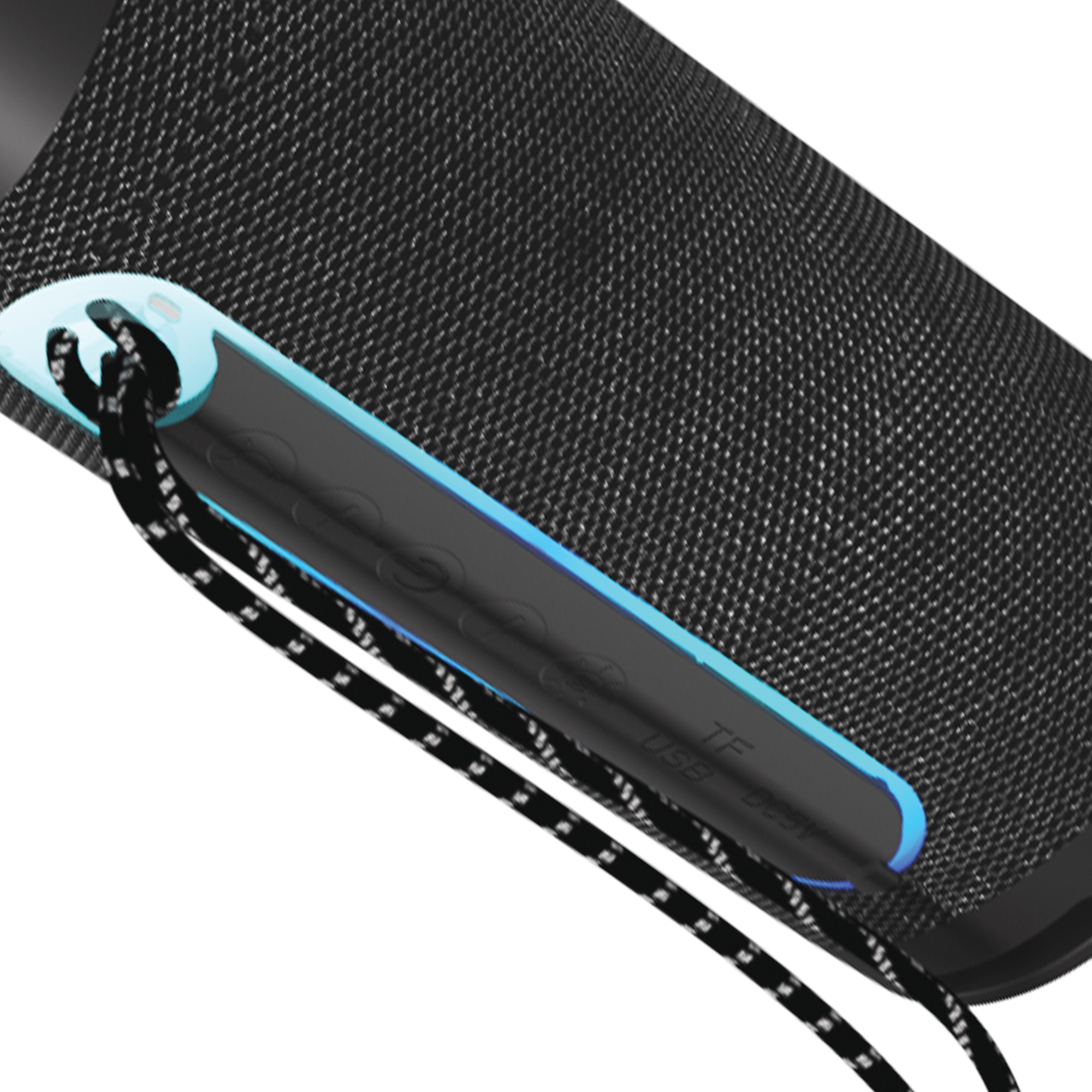 Supersonic Portable Speaker with Flashlight