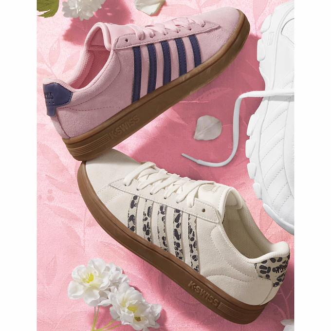 K-Swiss Women's Court Tiebreak II Suede Shoe 1 K-Swiss Women's Court Tiebreak II Suede Shoe