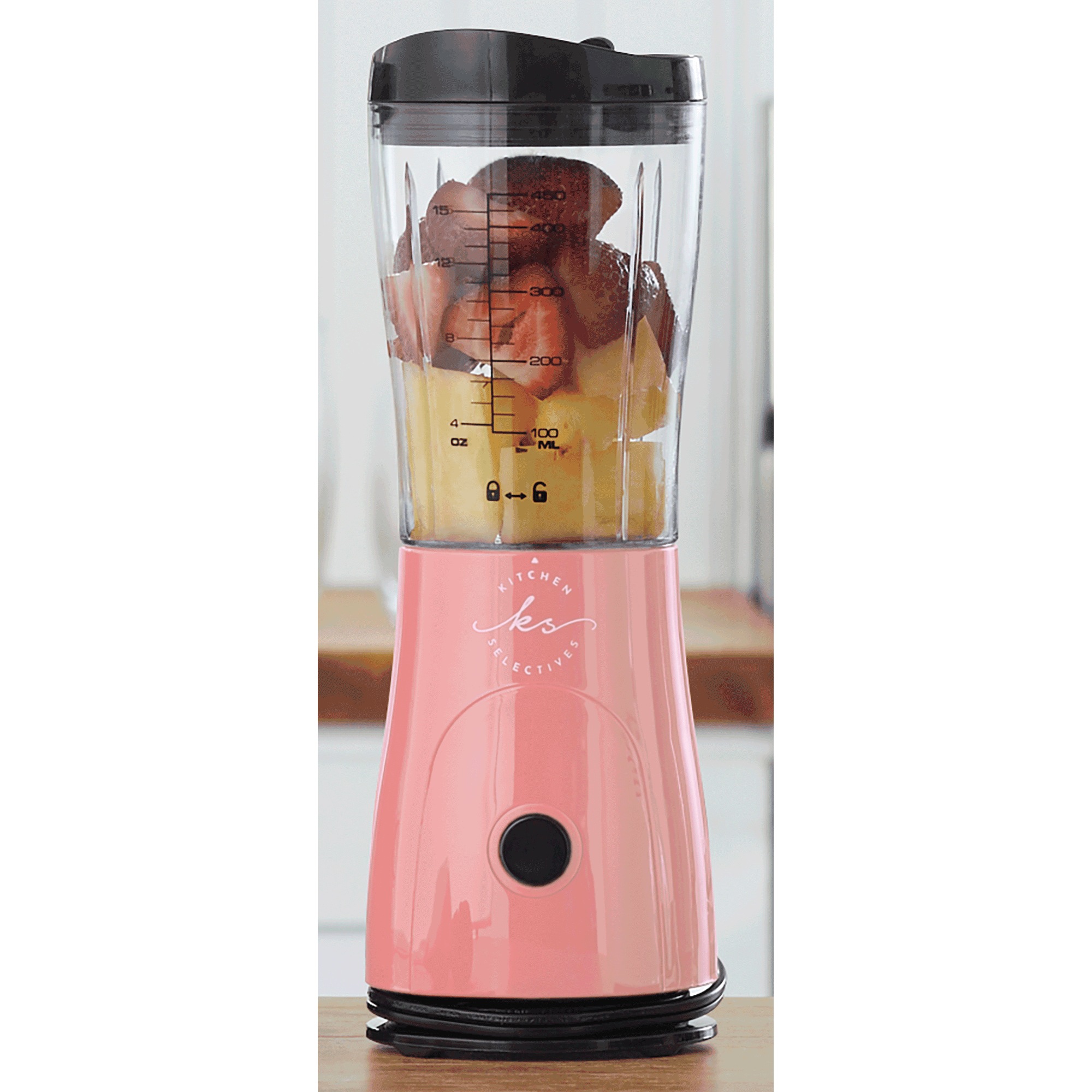 15-Ounce Kitchen Selectives Personal Blender with One-Touch Operation