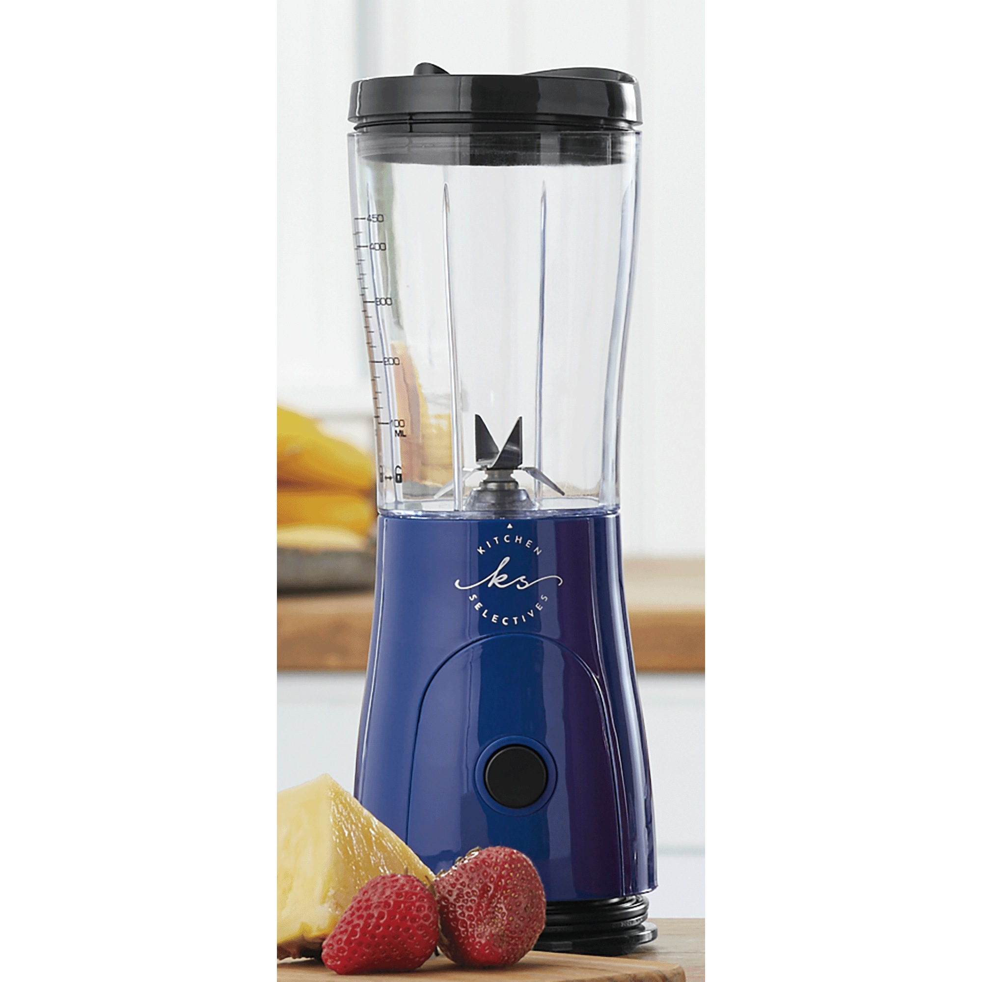 15-Ounce Kitchen Selectives Personal Blender with One-Touch Operation