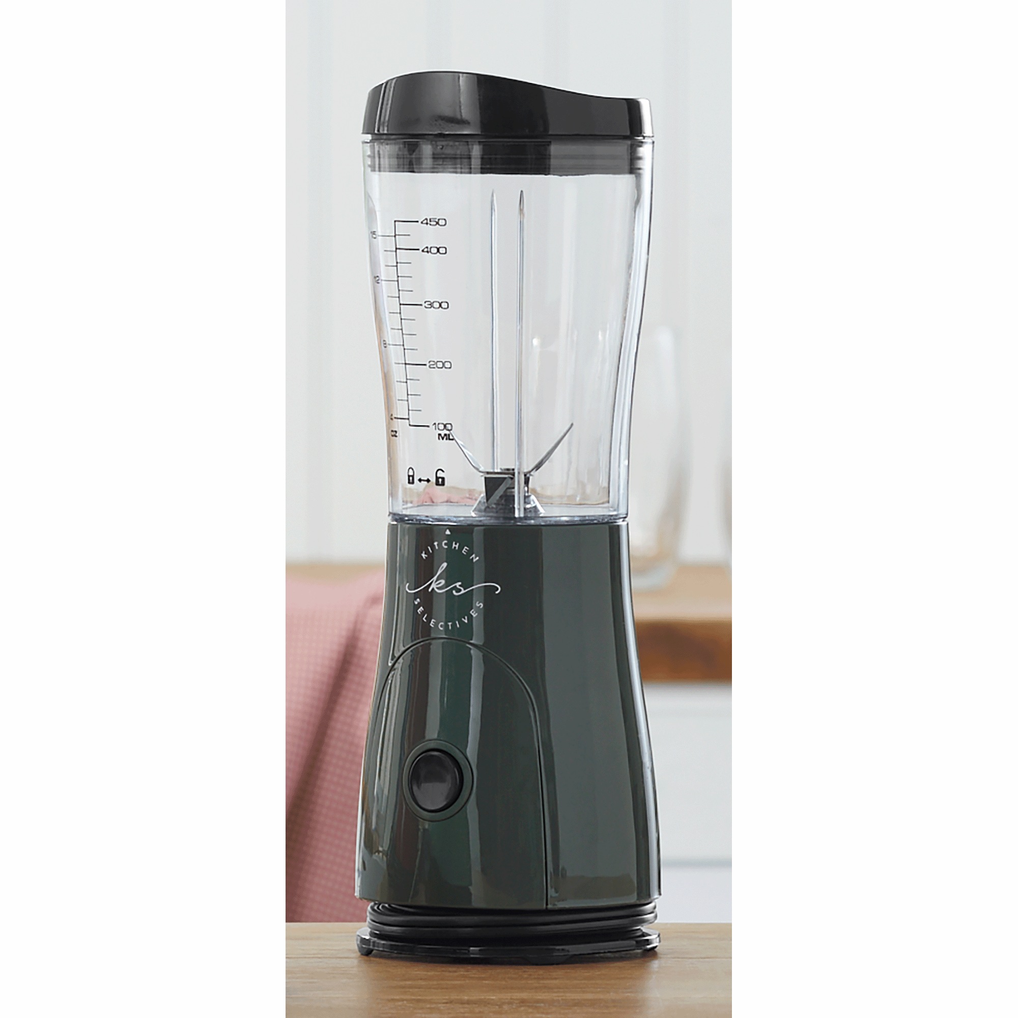 15-Ounce Kitchen Selectives Personal Blender with One-Touch Operation