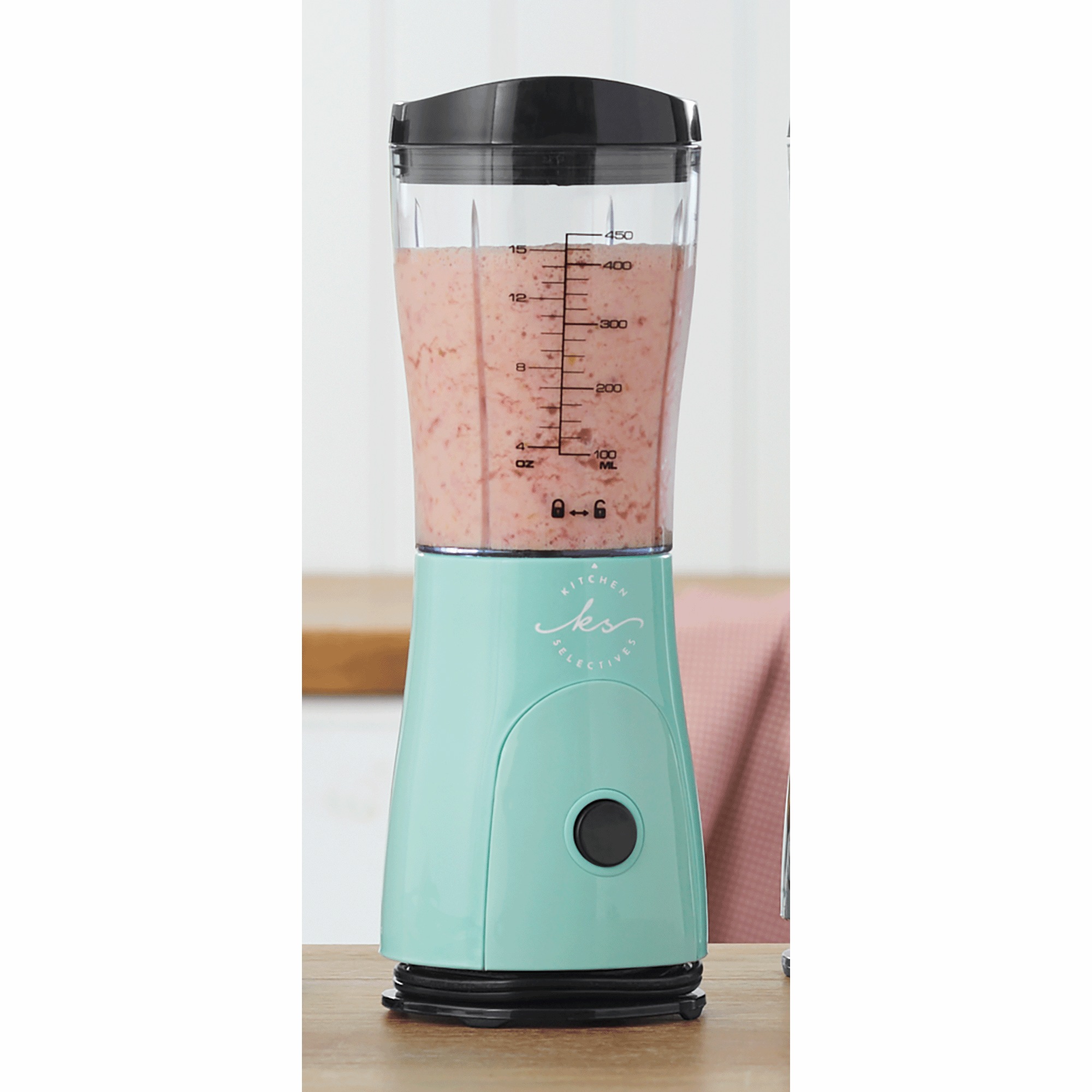 15-Ounce Kitchen Selectives Personal Blender with One-Touch Operation