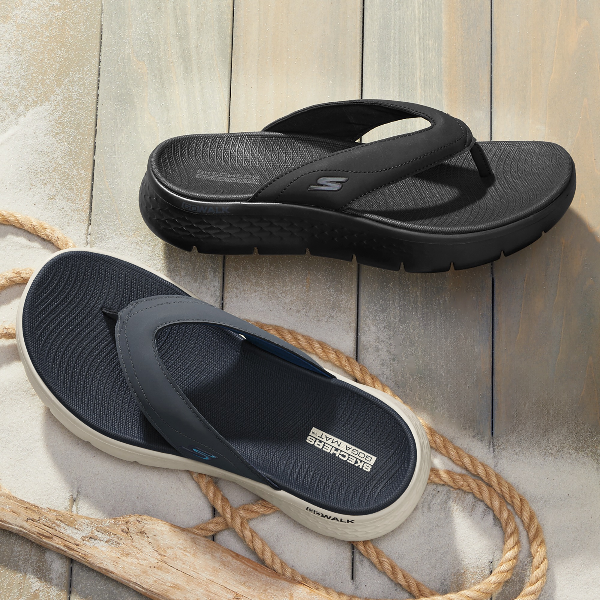 Skechers Men's GO WALK Flex Vallejo Sandal