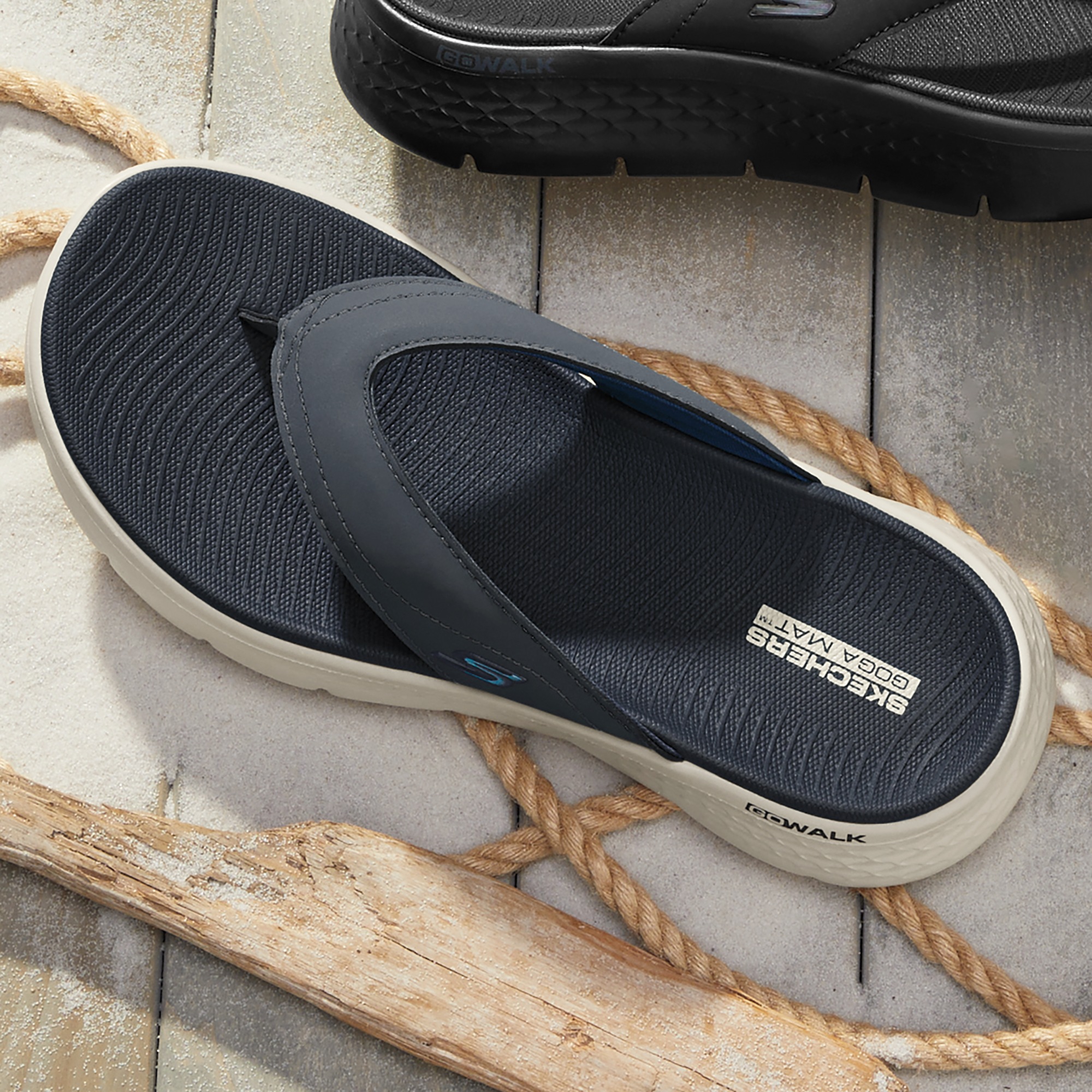 Skechers Men's GO WALK Flex Vallejo Sandal 3 Skechers Men's GO WALK Flex Vallejo Sandal