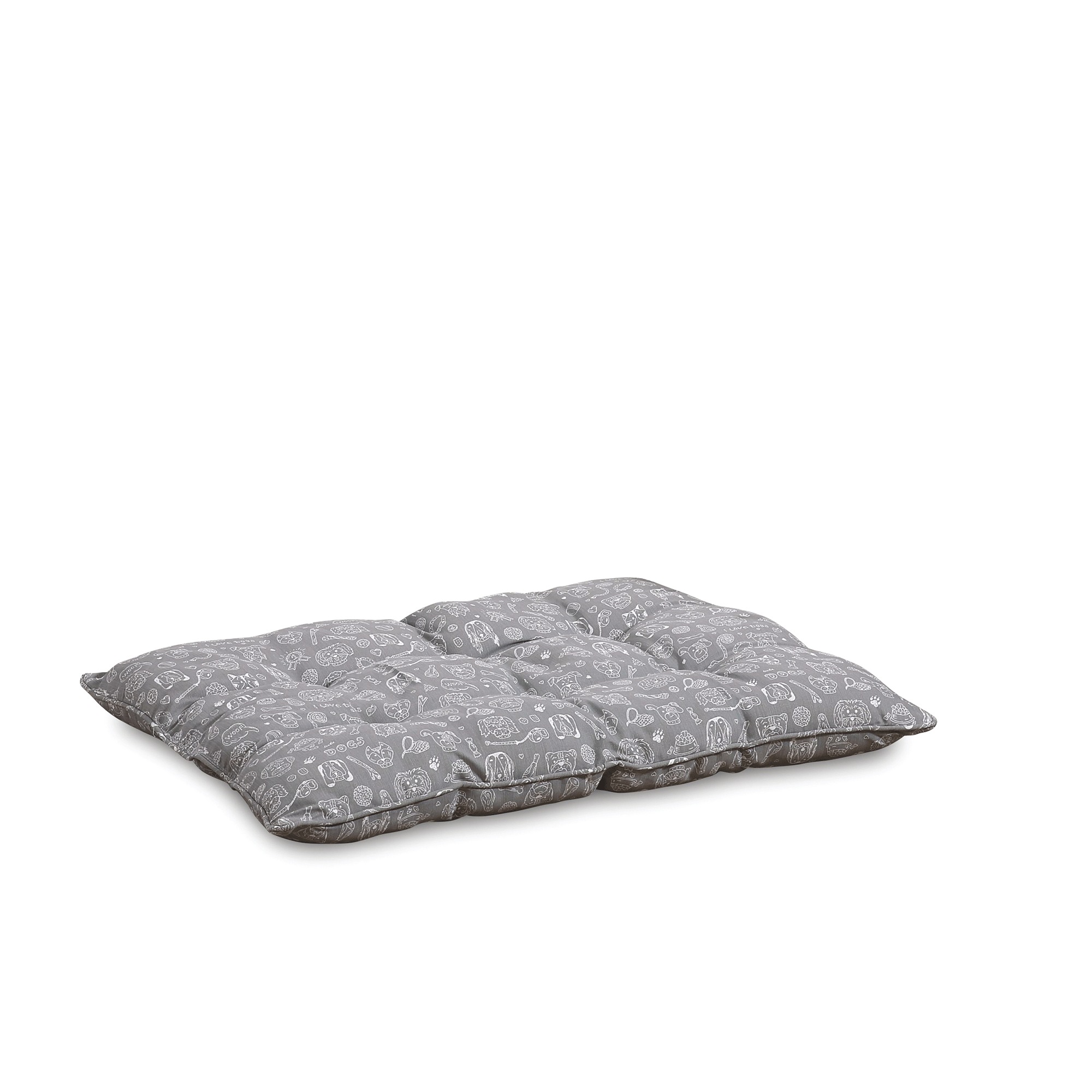 Cotton-Tufted Pet Bed