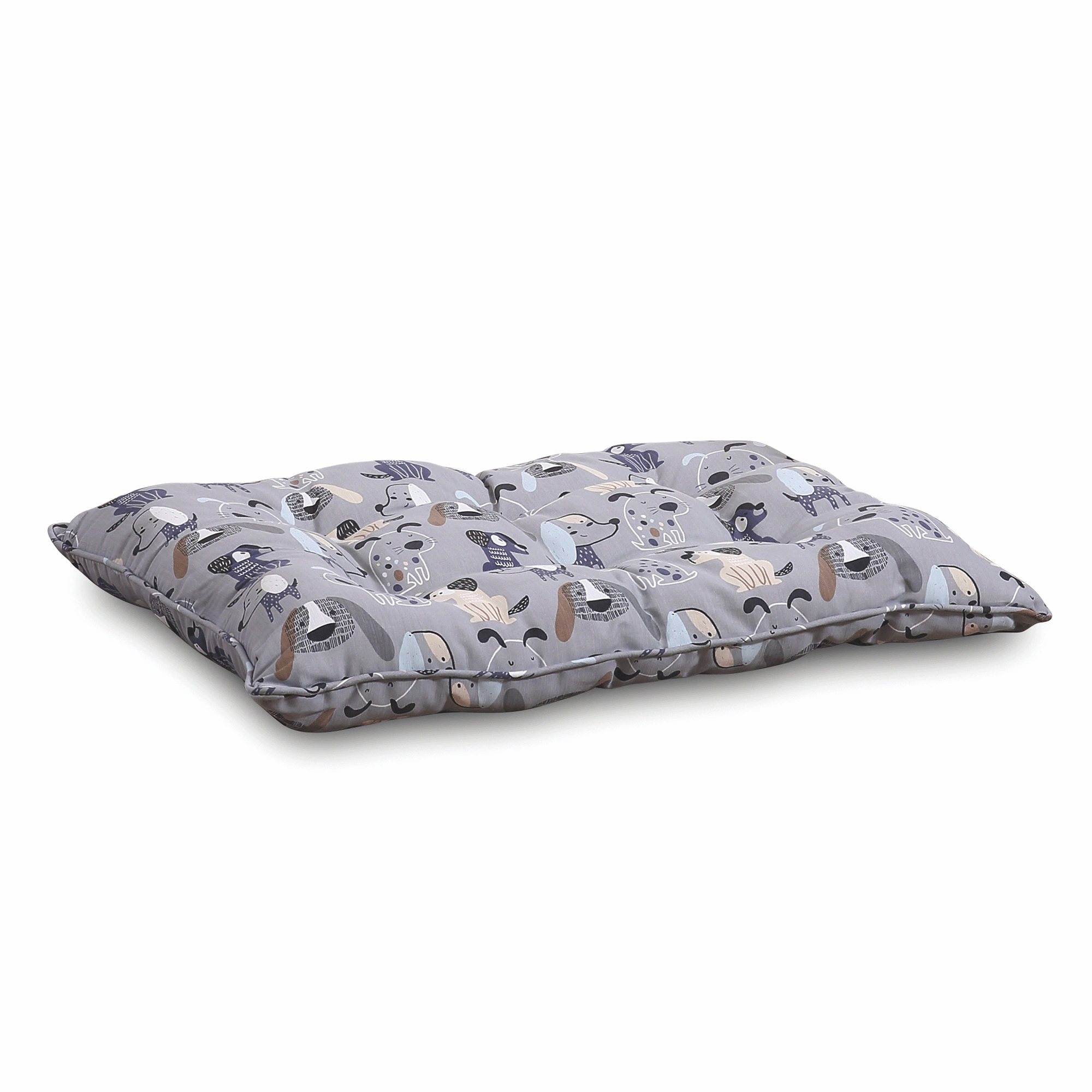 Cotton-Tufted Pet Bed 4 Cotton-Tufted Pet Bed