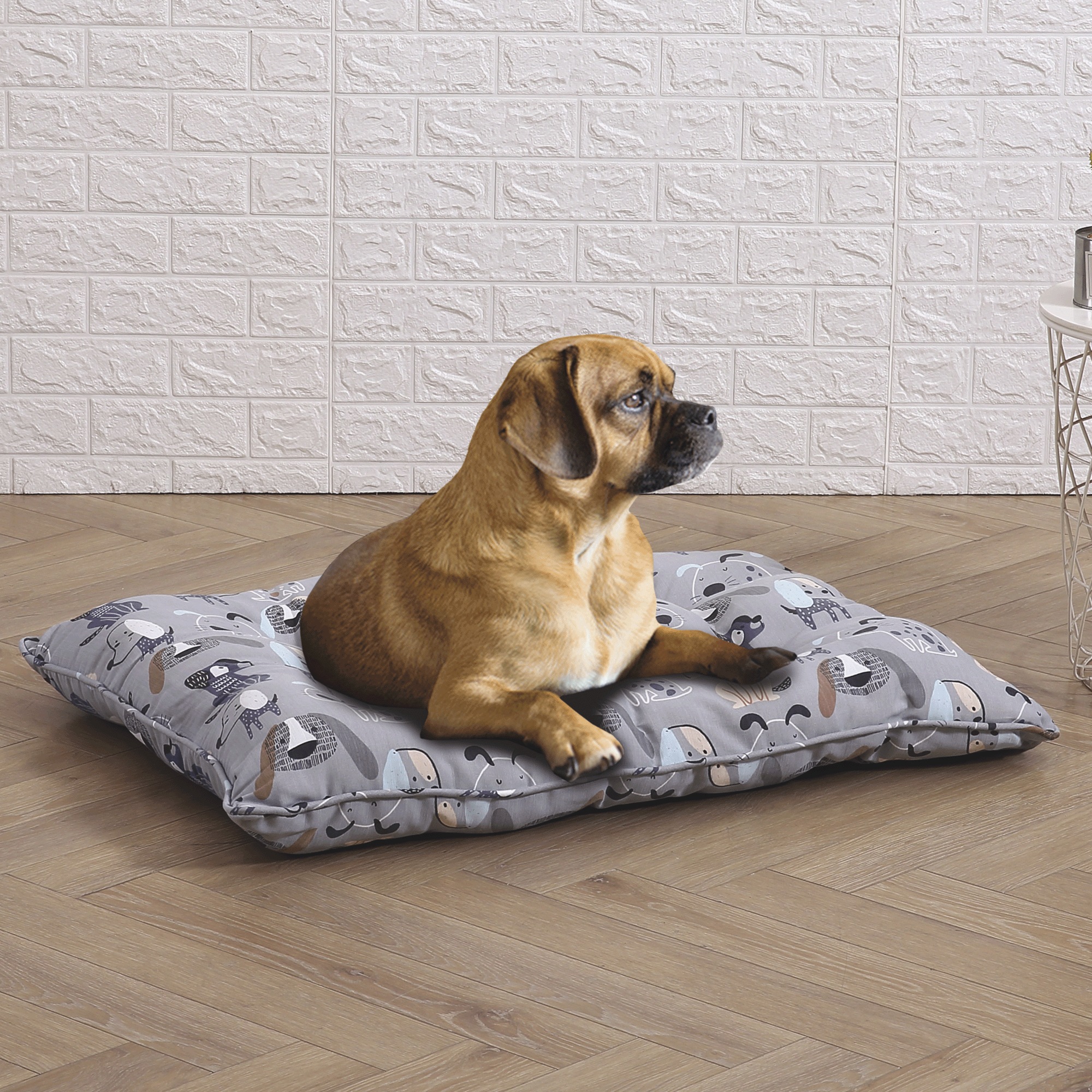 Cotton-Tufted Pet Bed 6 Cotton-Tufted Pet Bed