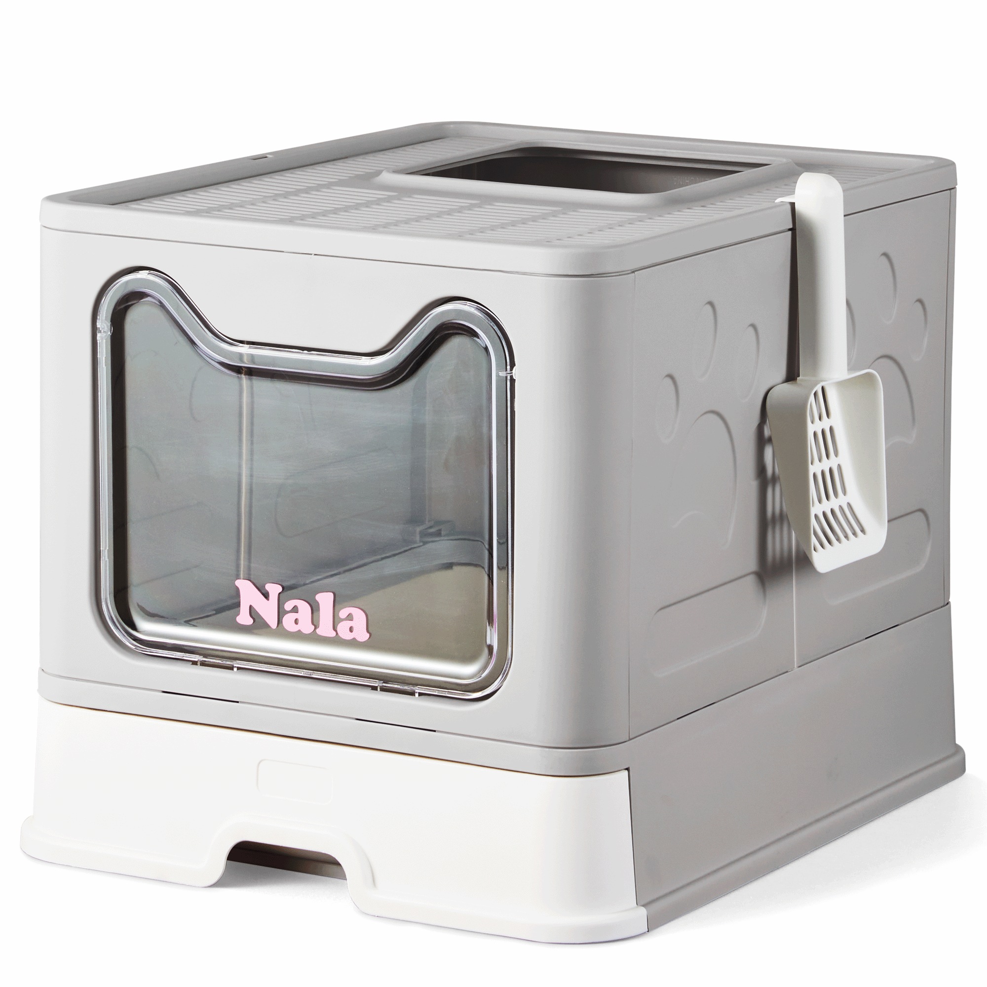 One-Way Litter Bin with Scoop
