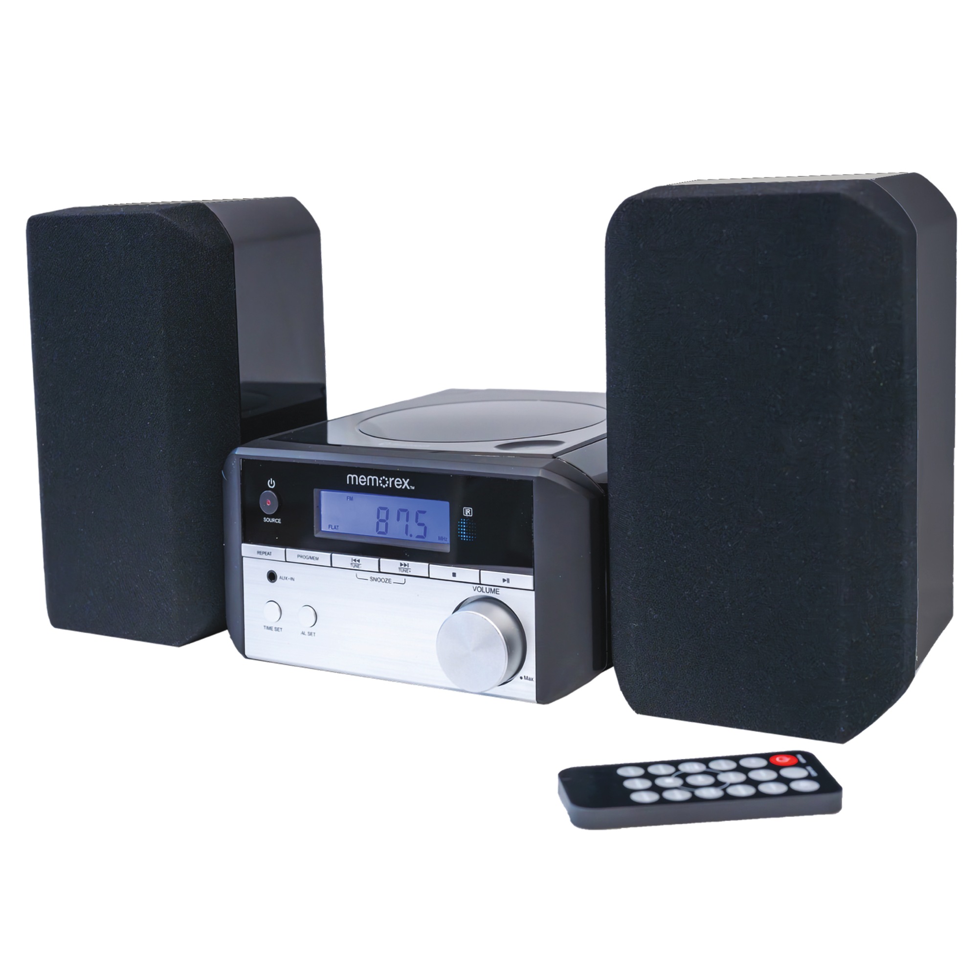 Memorex CD Micro Music System with Radio & Bluetooth