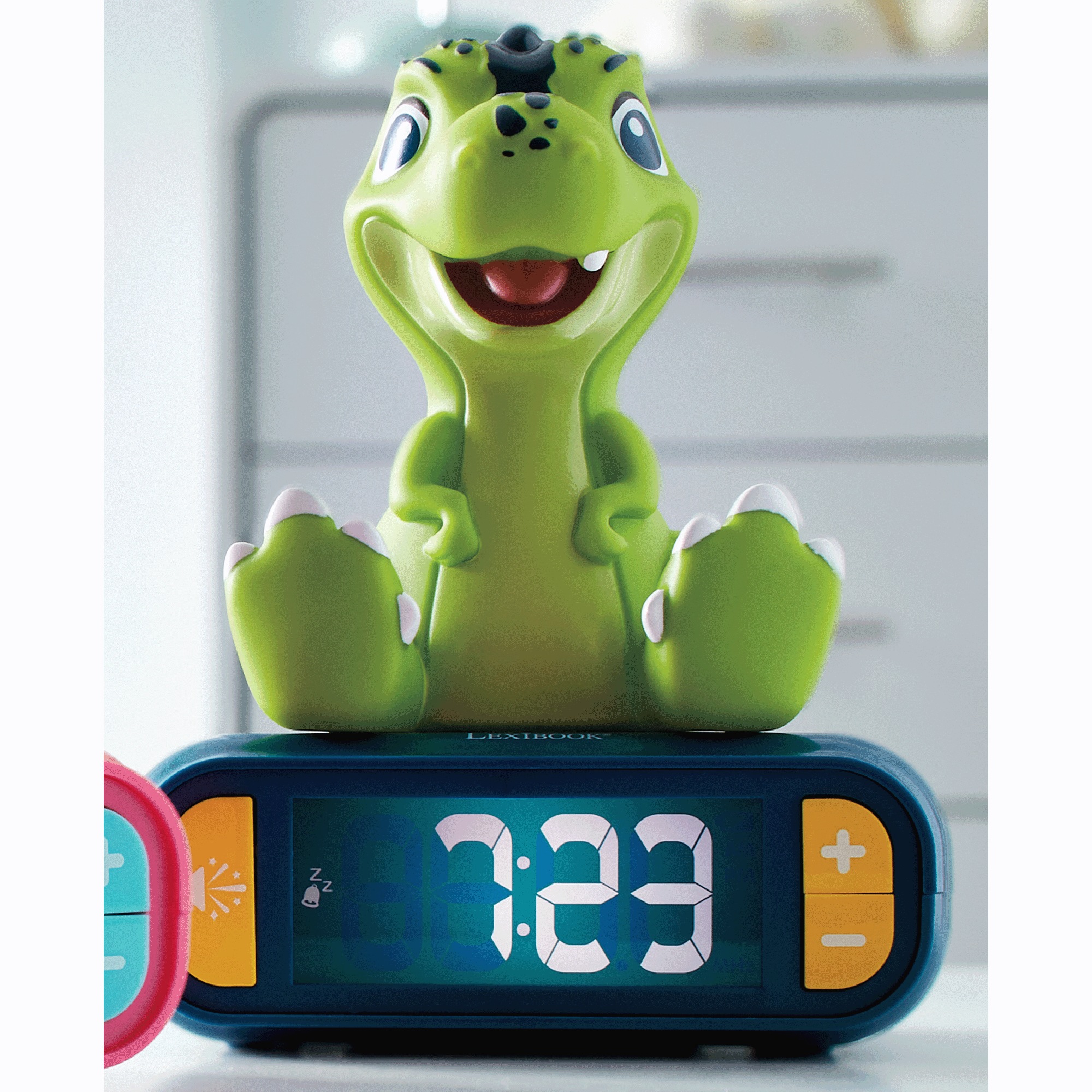 Lexibook Kids’ Night-Light Alarm Clock with Sounds