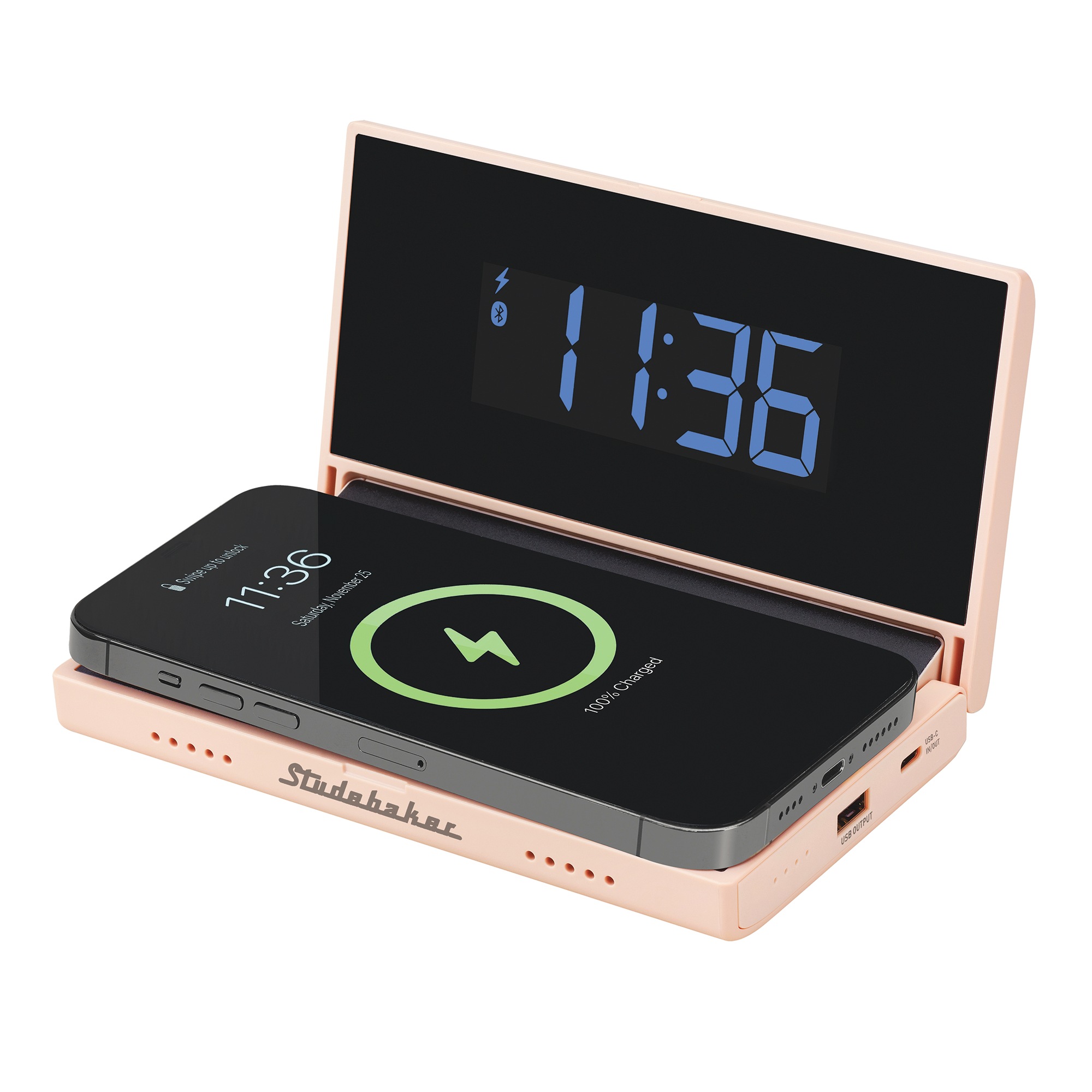 Studebaker 4-in-1 Charging Clock