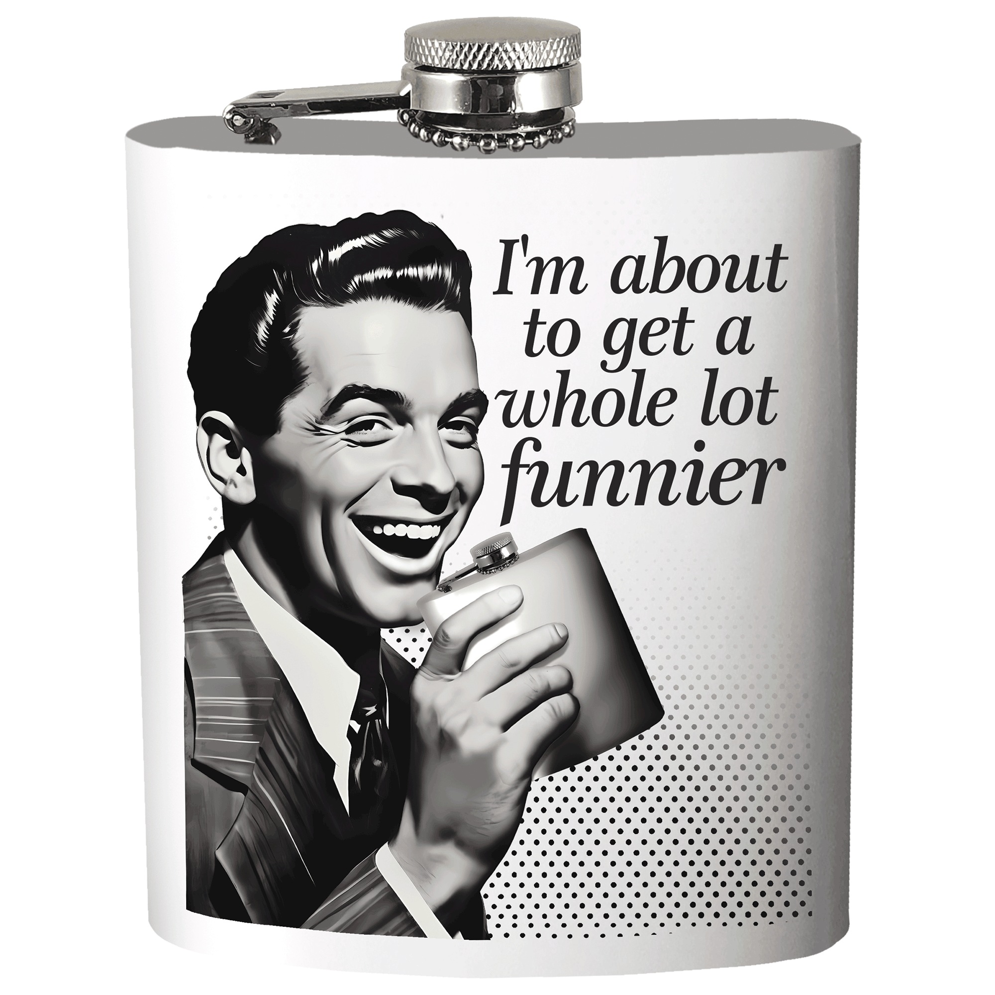 Shot Humor Hip Flask