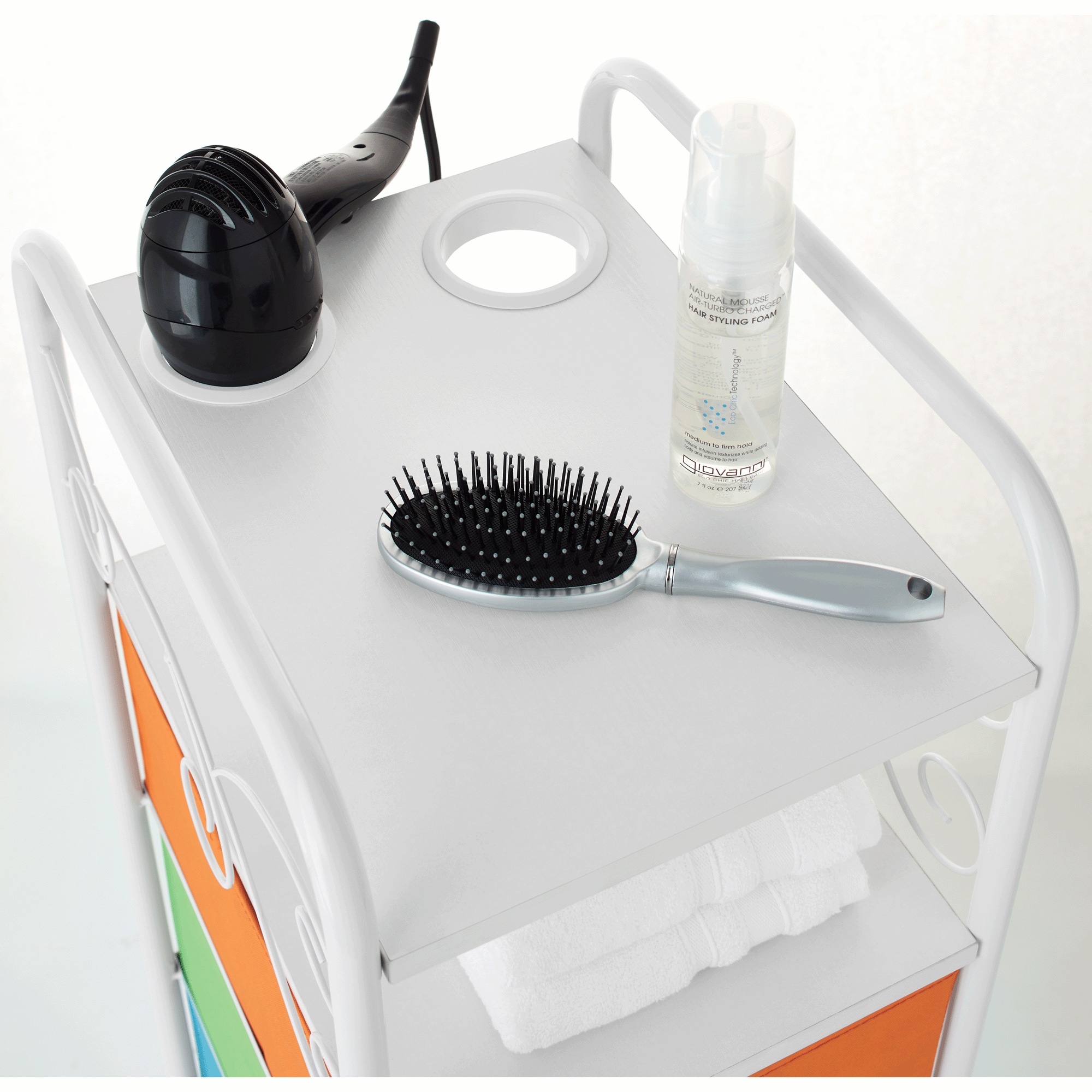 Colorful Bathroom Cart