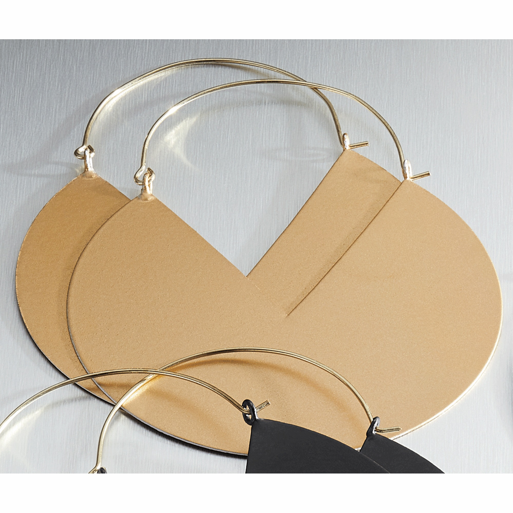 Color Fan Earrings