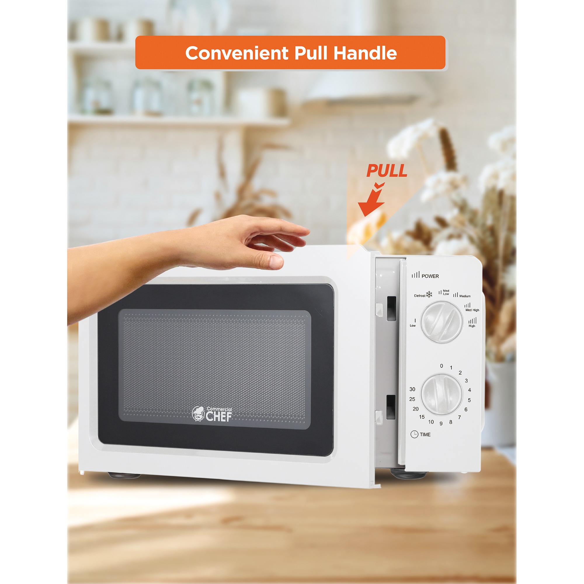 Commercial Chef 0.6 cu. ft. Microwave