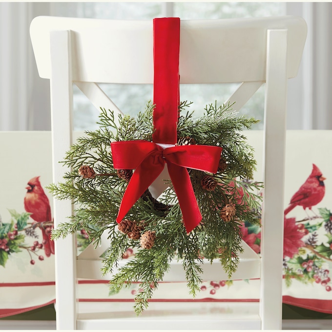 Mini Christmas Cedar Wreath